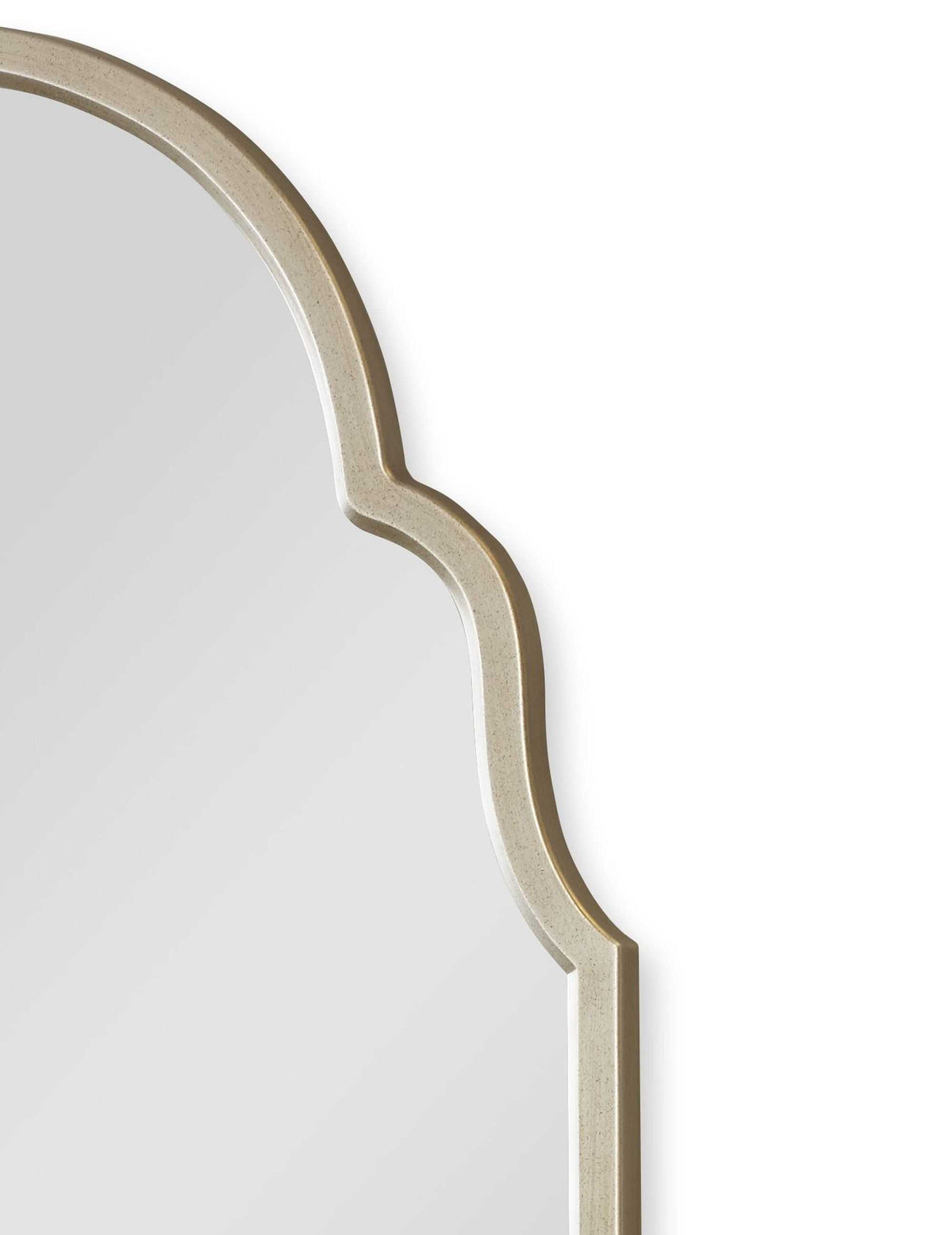 Everly Arched Silver Wall Mirror