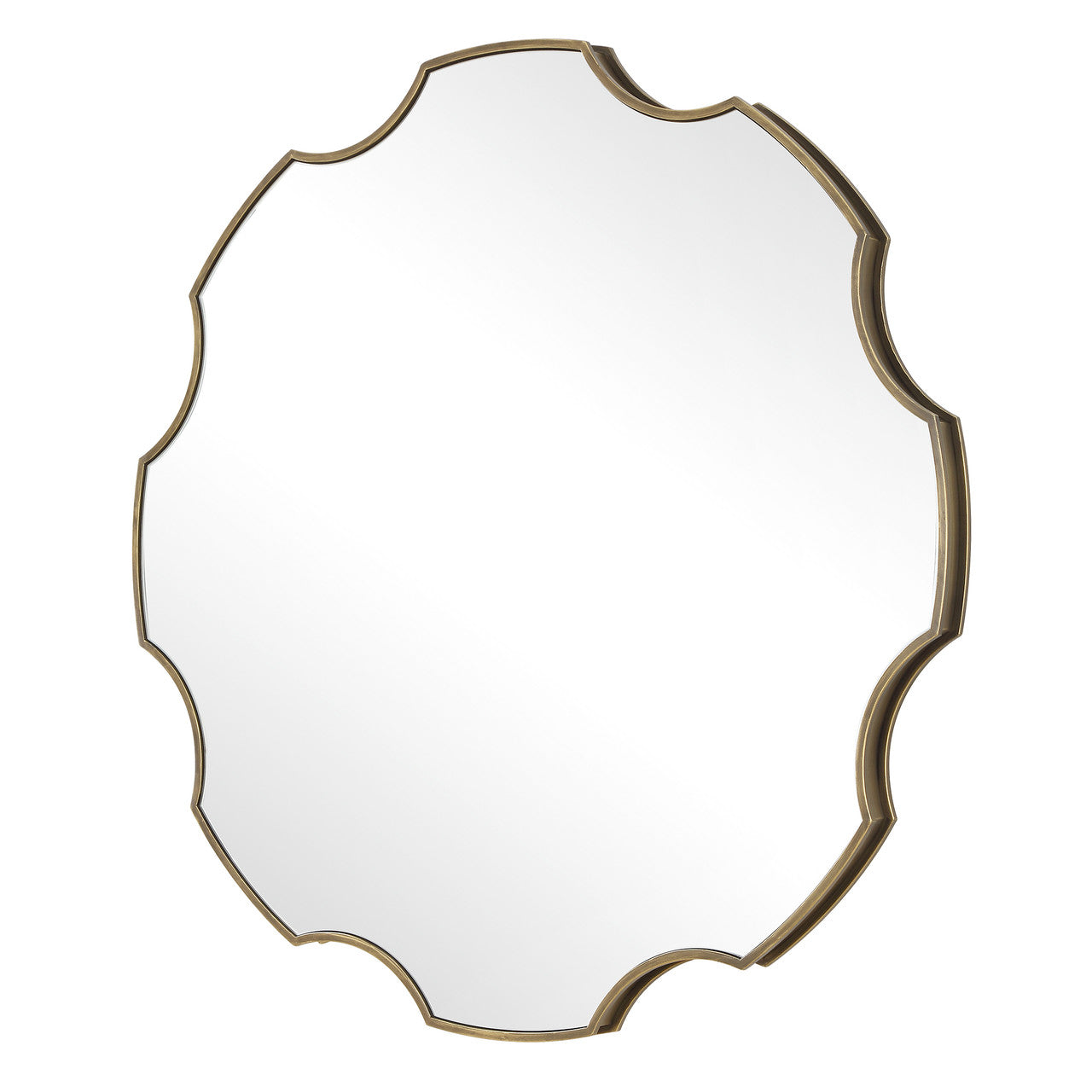 Uttermost Gearing Up Bronze Mirror