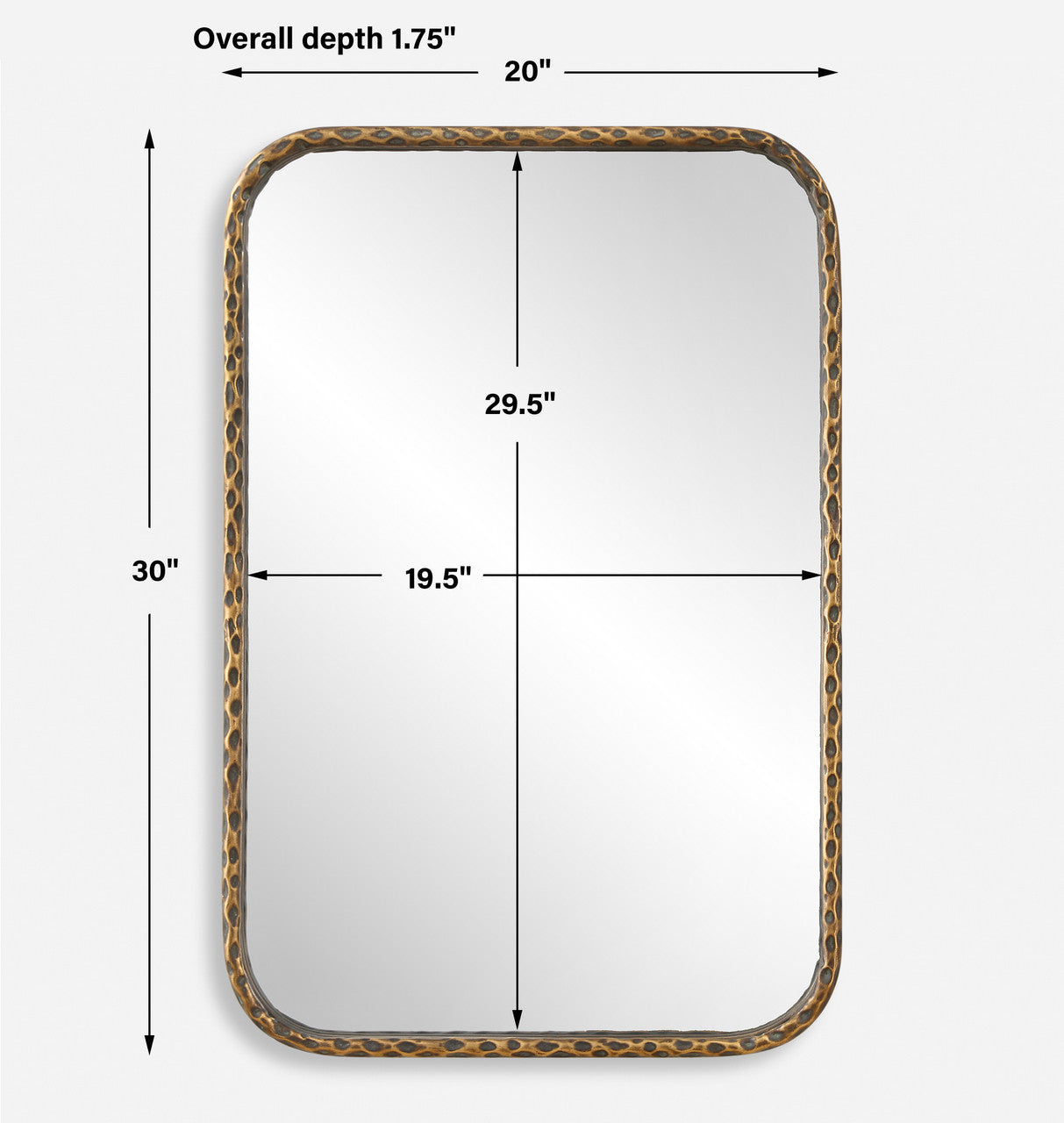 Uttermost A Little Knotty Bronze Vanity Mirror