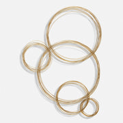 Uttermost Golden Bubbles Metal Wall Decor
