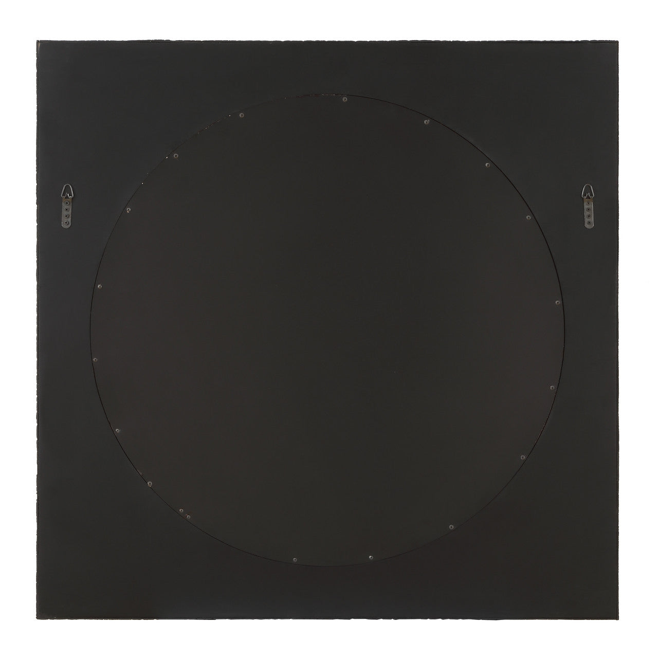 Uttermost Ember Black Square Mirror