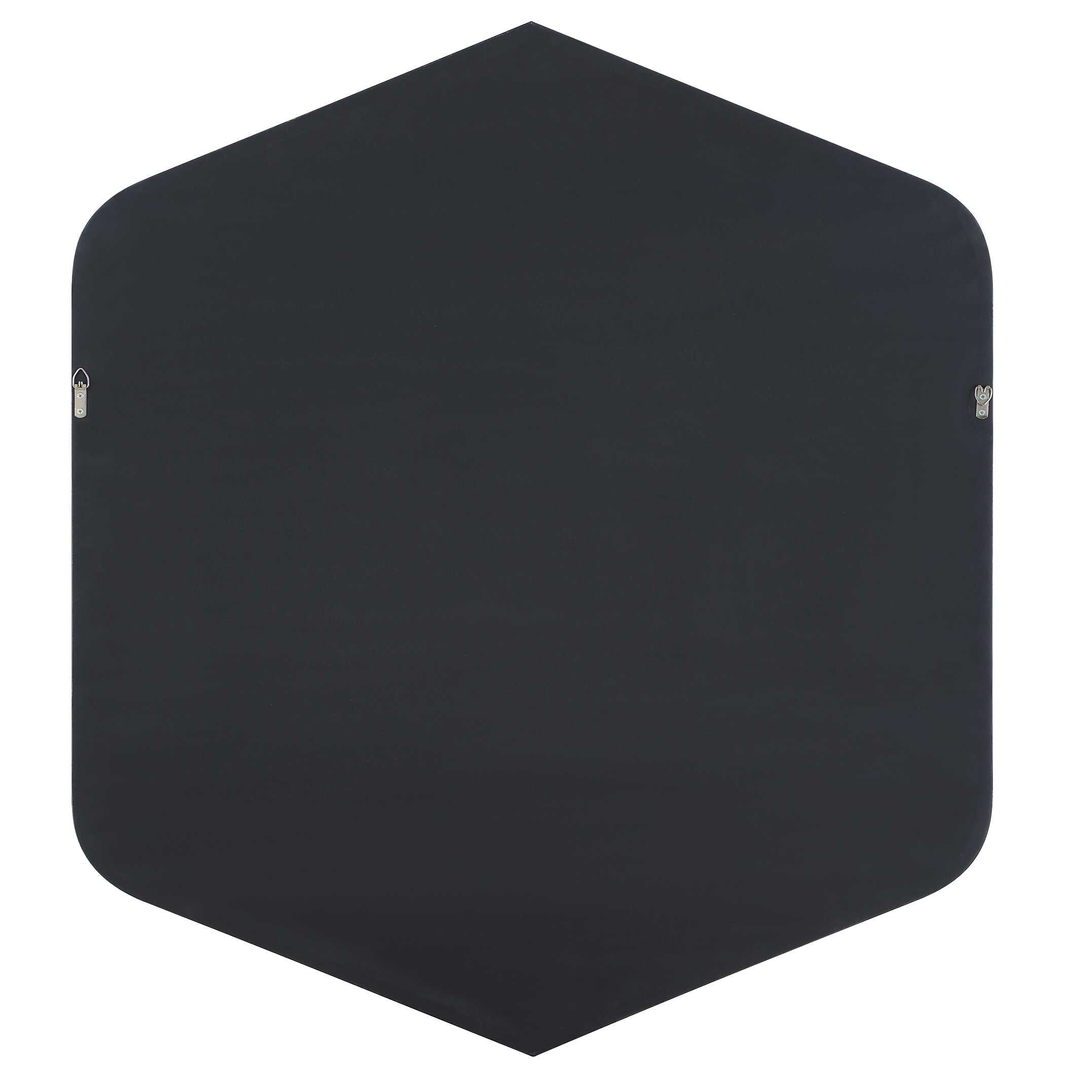 Greysen Round Black Wall Mirror