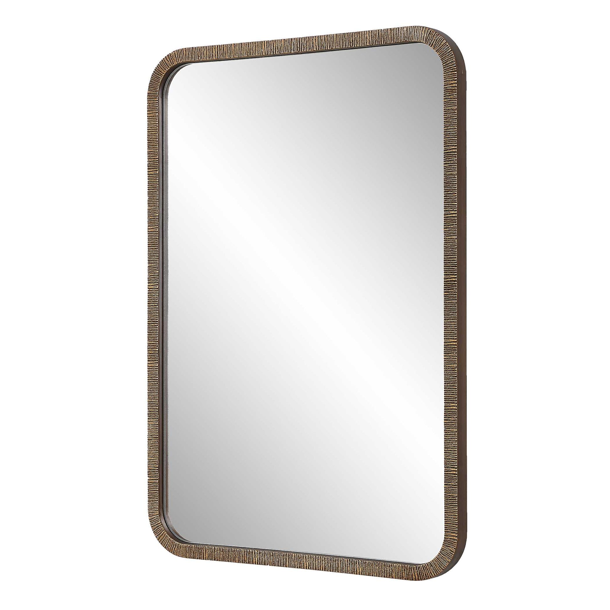 Jerricho Antique Gold Wall Mirror