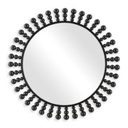 Uttermost Aziel Round Black Mirror