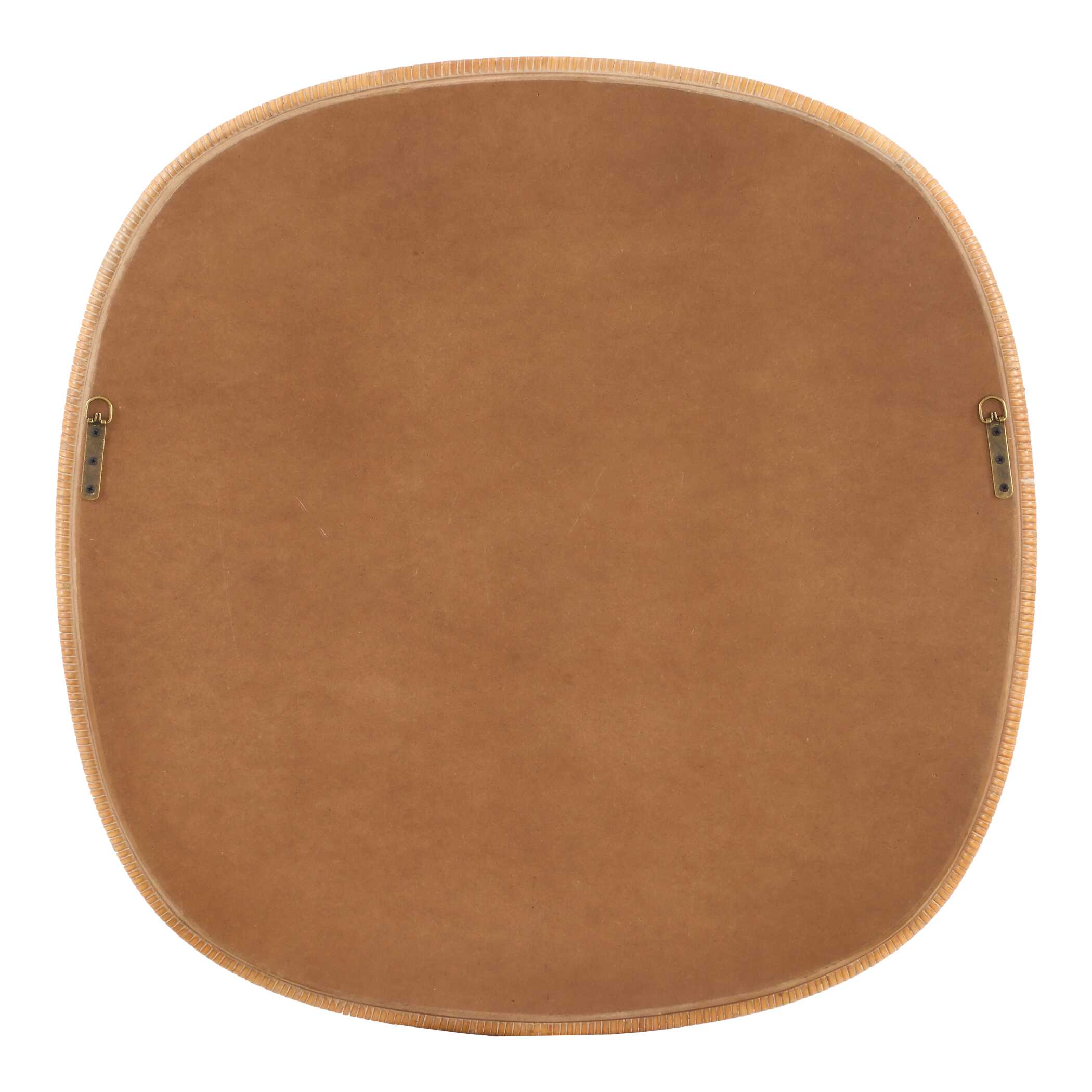 Montclair Round Natural Rattan Wall Mirror