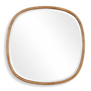 Montclair Round Natural Rattan Wall Mirror