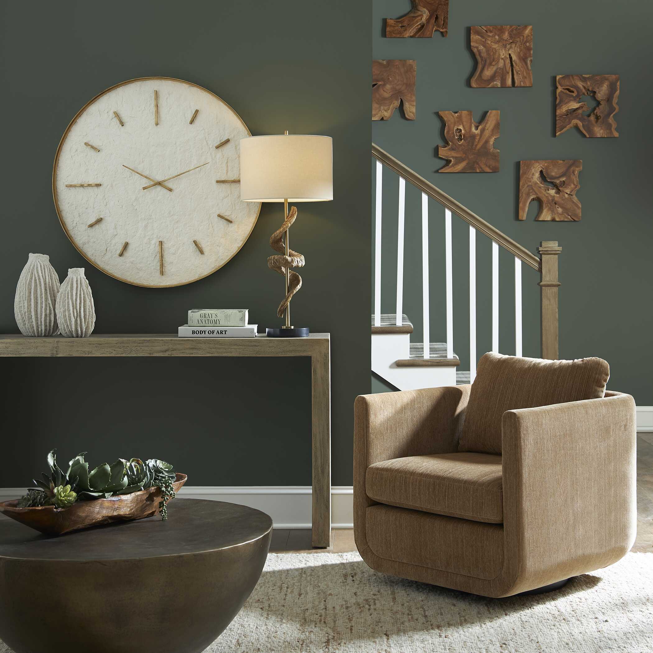 Uttermost Talia Wood Wall Decor Set/9