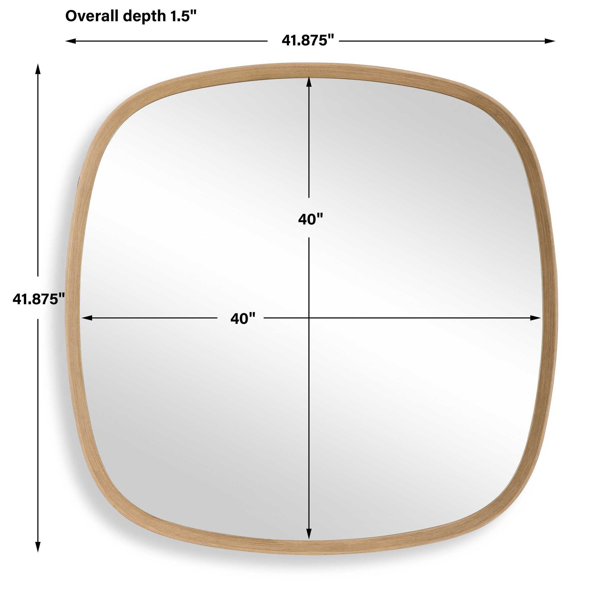 Uttermost Novell Pinewood Mirror