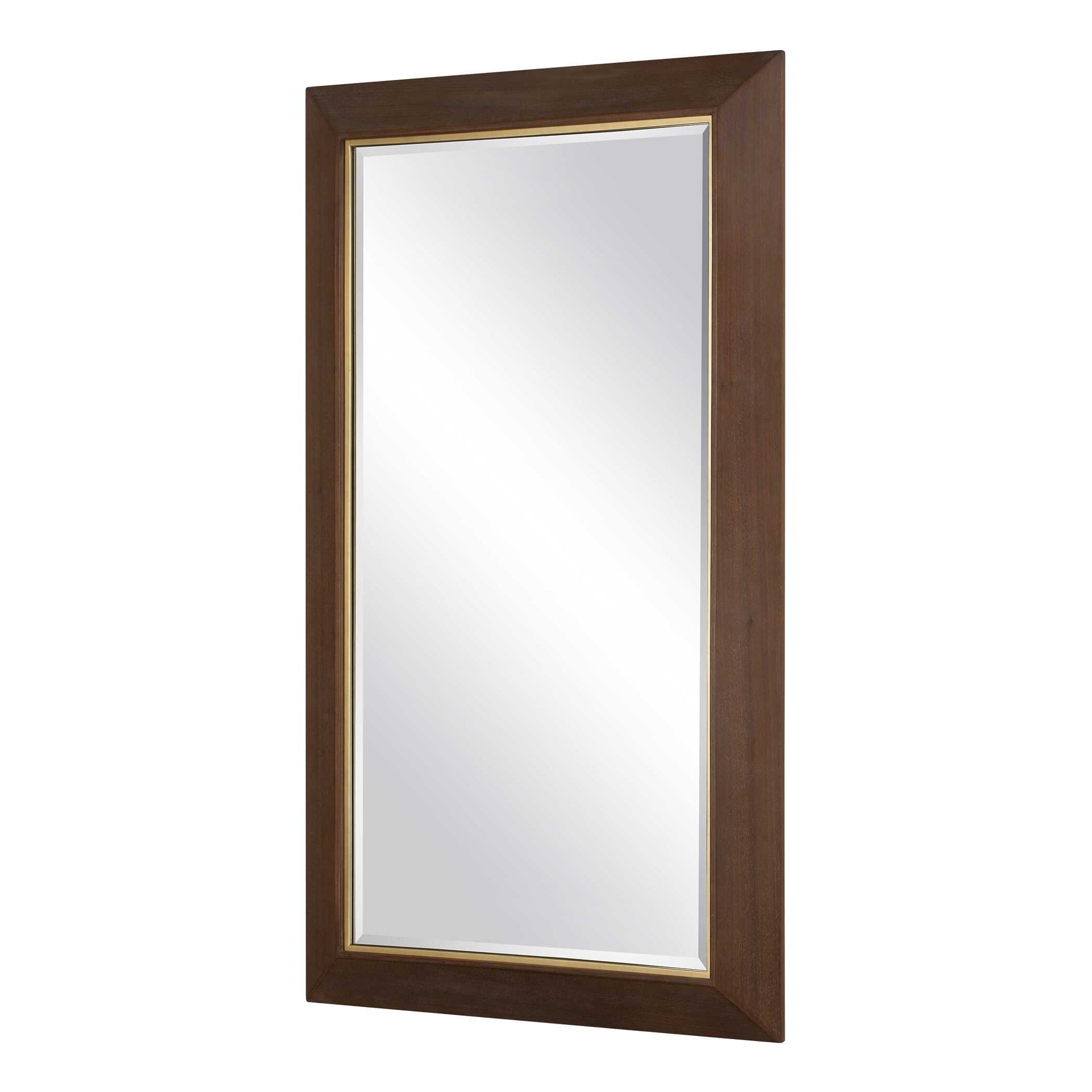 Uttermost Matheson Rectangular Walnut Mirror