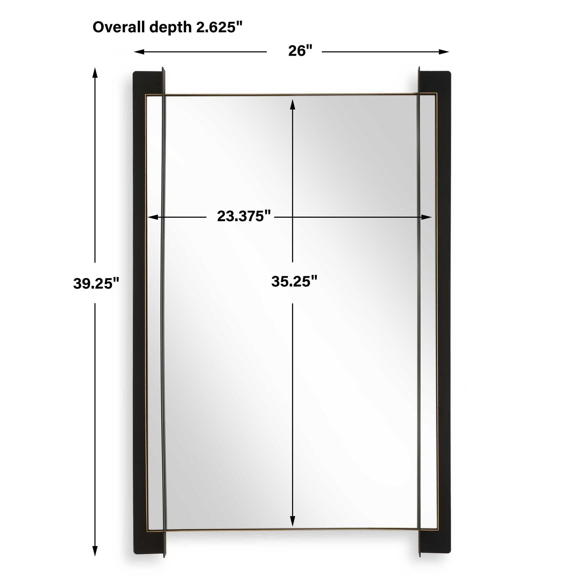 Uttermost Cunene Industrial Wall Mirror