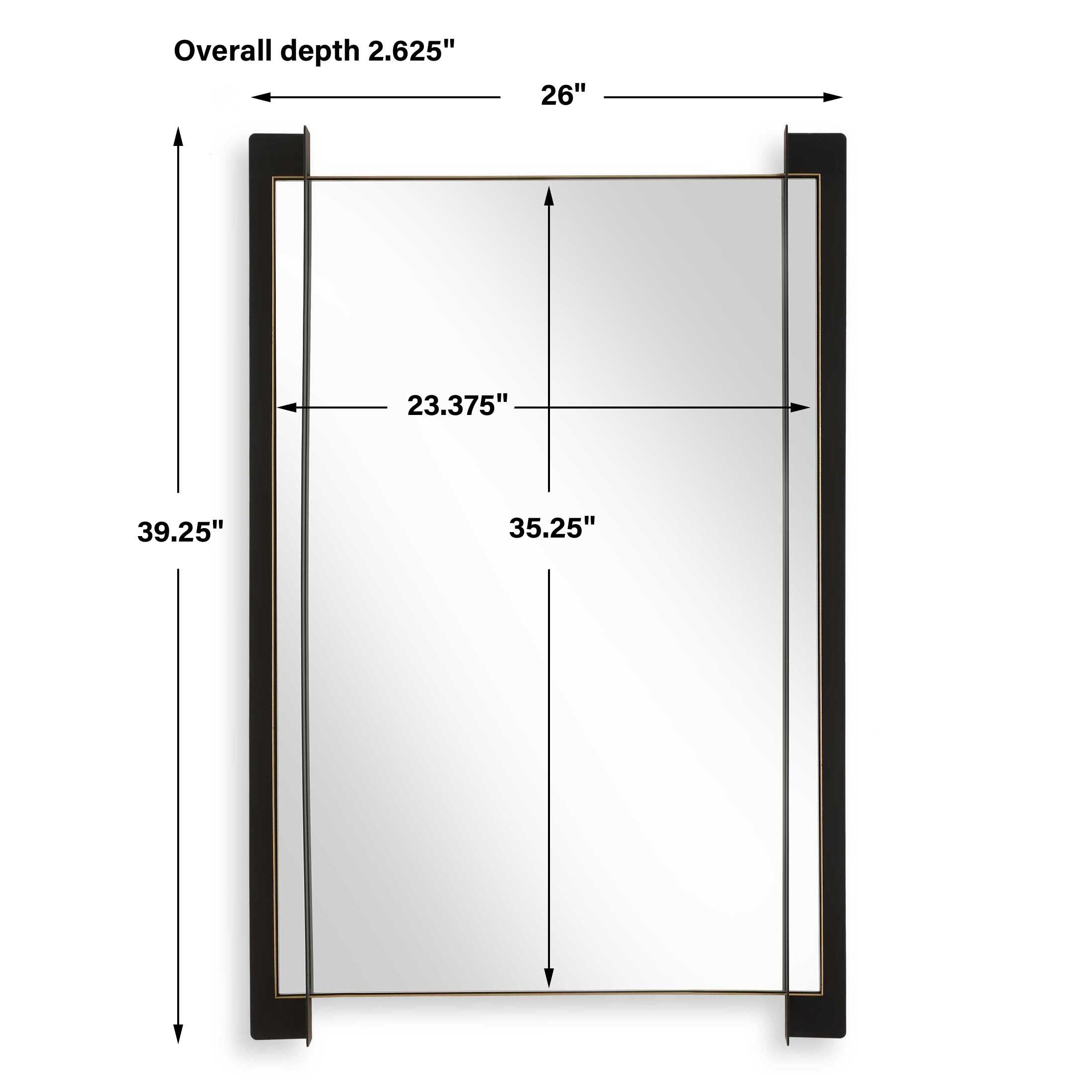 Uttermost Cunene Industrial Wall Mirror