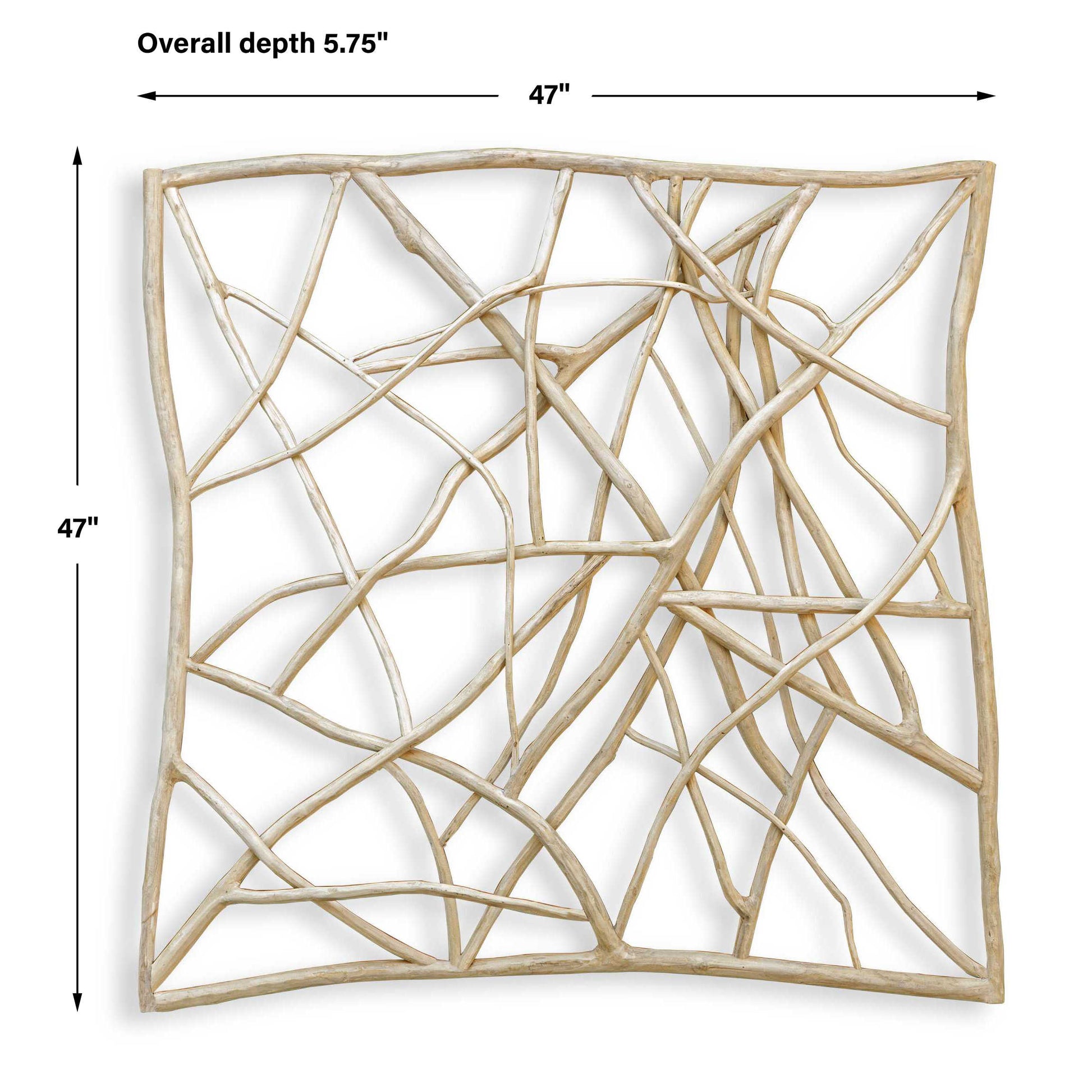 Uttermost Tangled Up Outdoor Teak Wall Decor