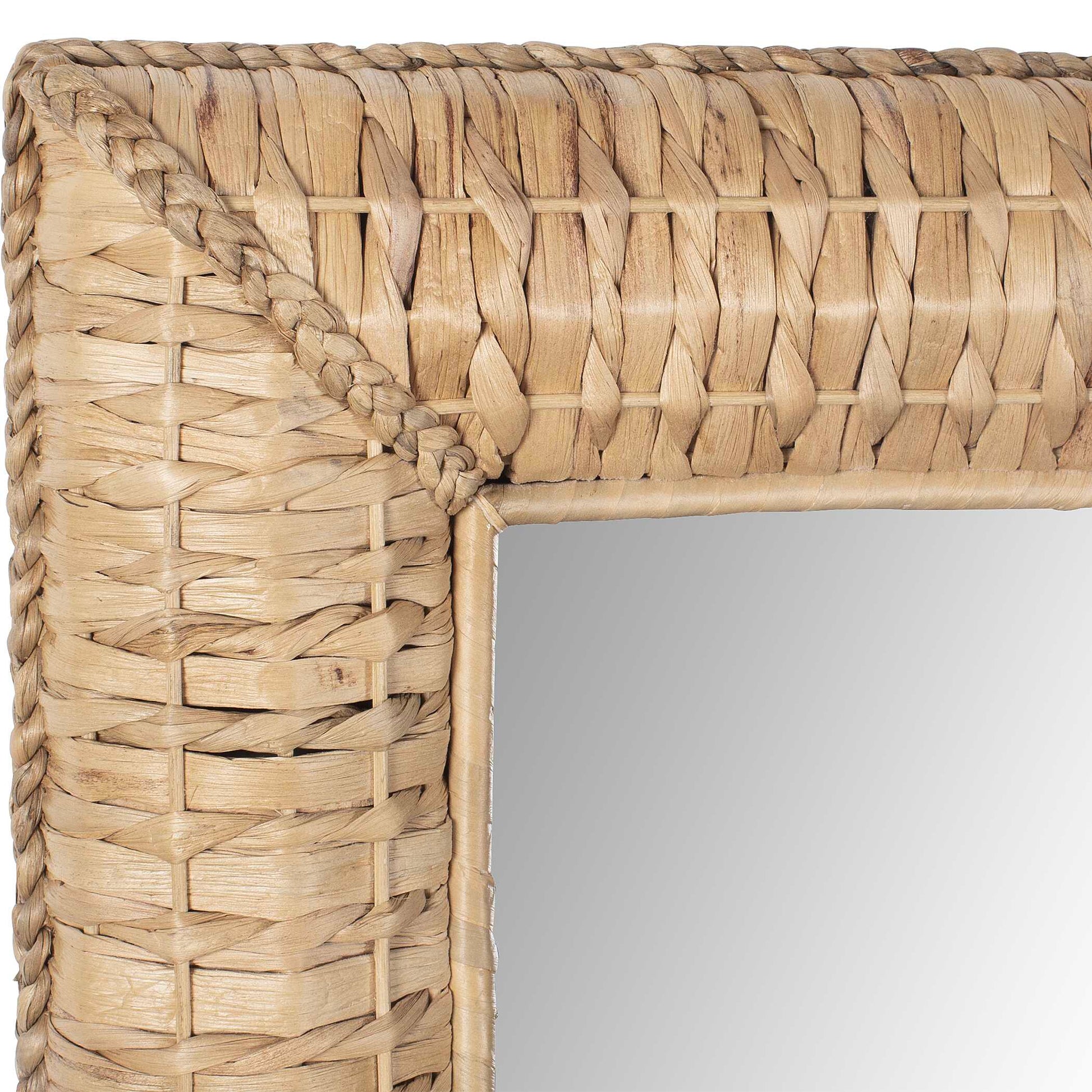 Uttermost Twisted Seagrass Large Mirror