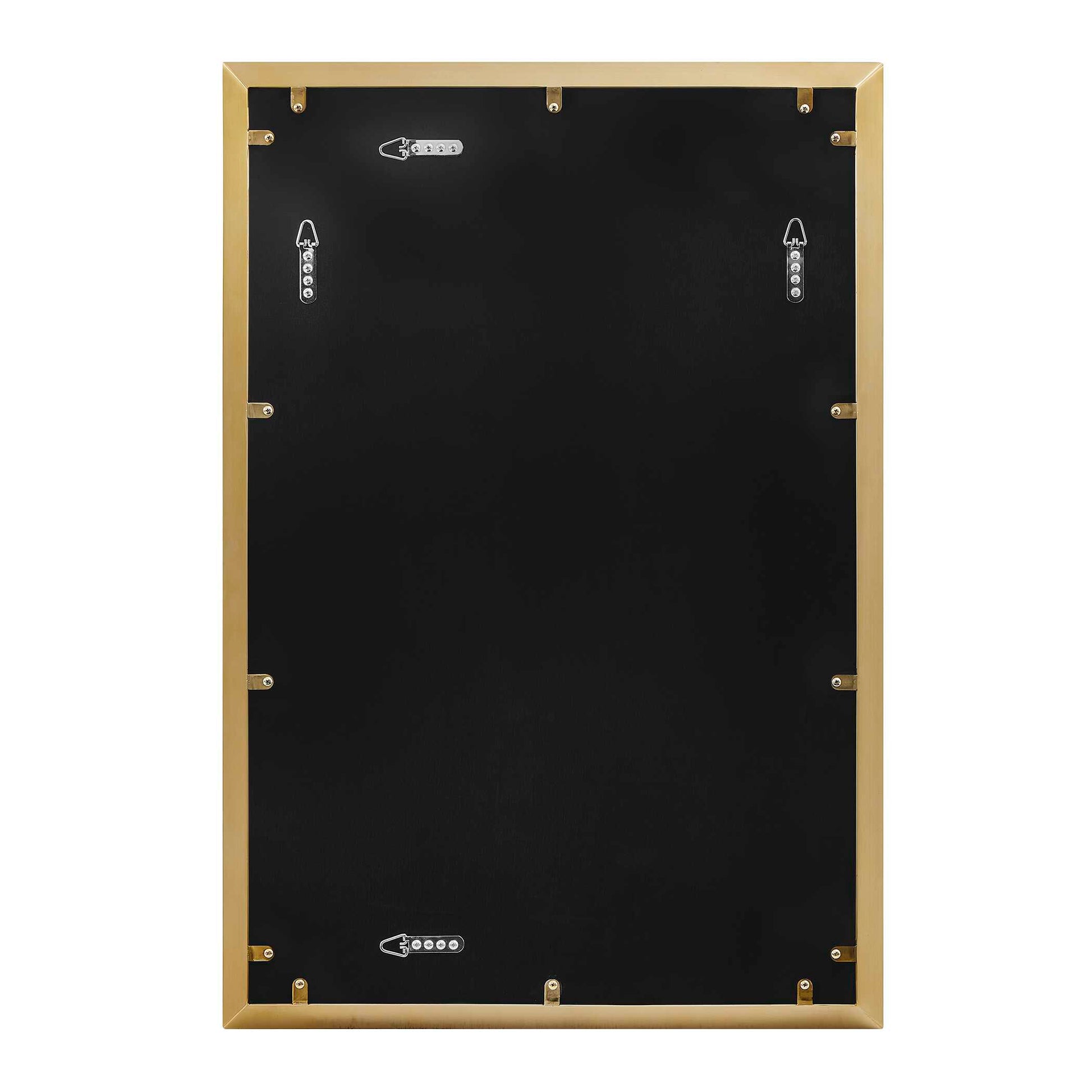 Uttermost Heisler Brass Mirror