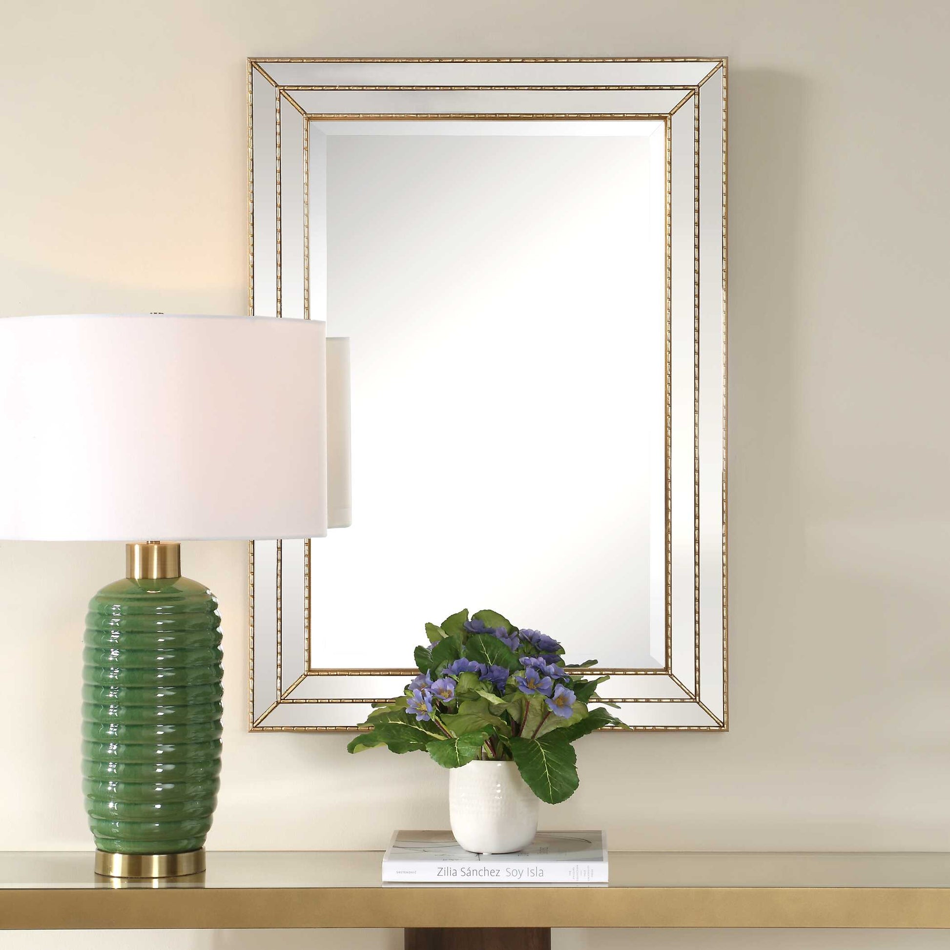 Tamsin Gold Wall Mirror