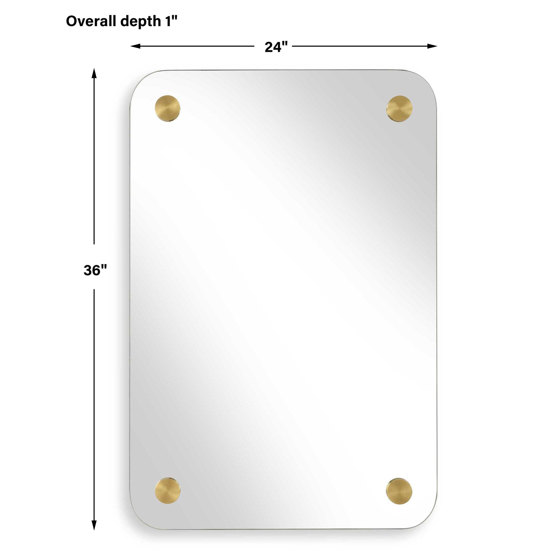 Uttermost Hamrick Frameless Mirror