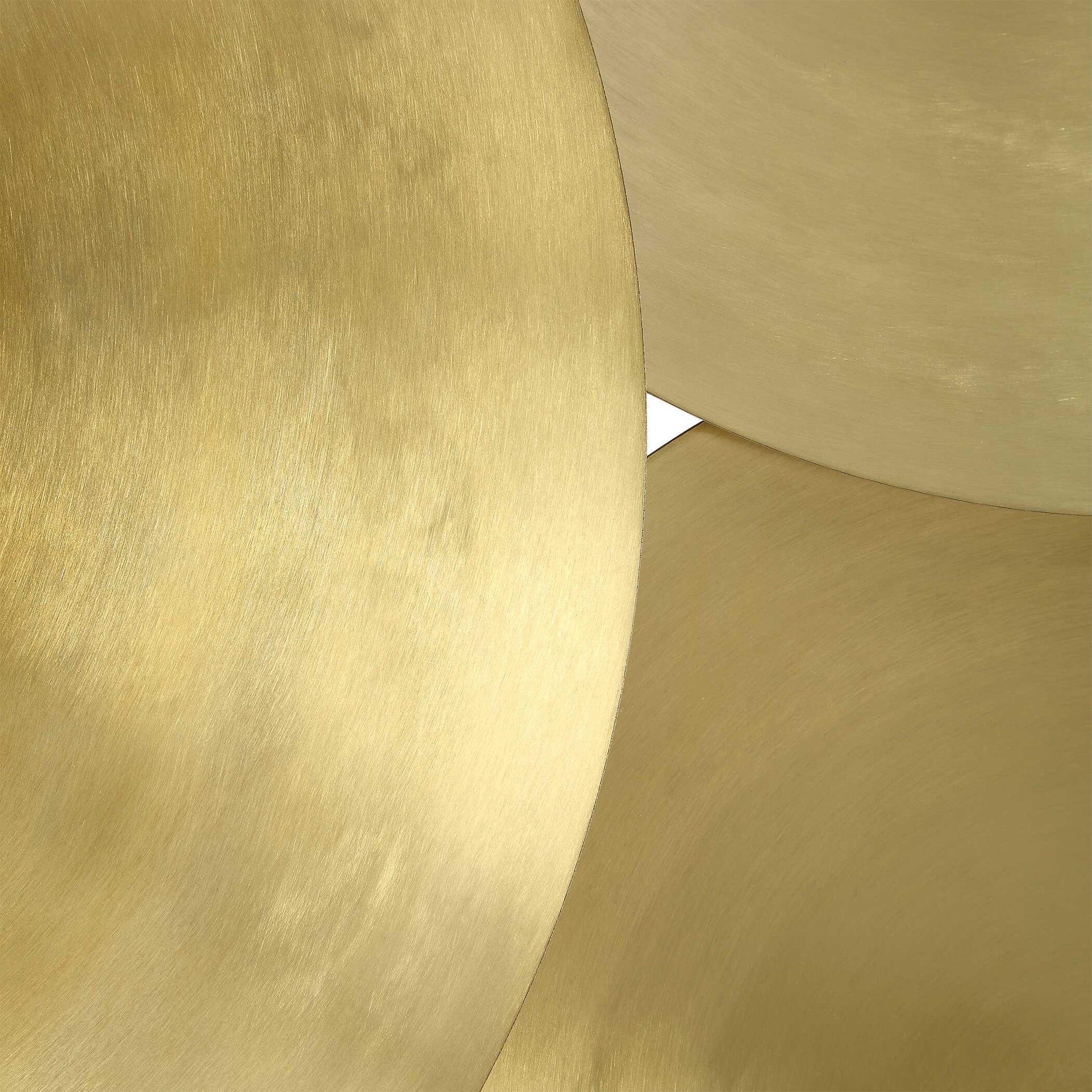 Uttermost Cymbalic Round Brass Wall Art Set/3