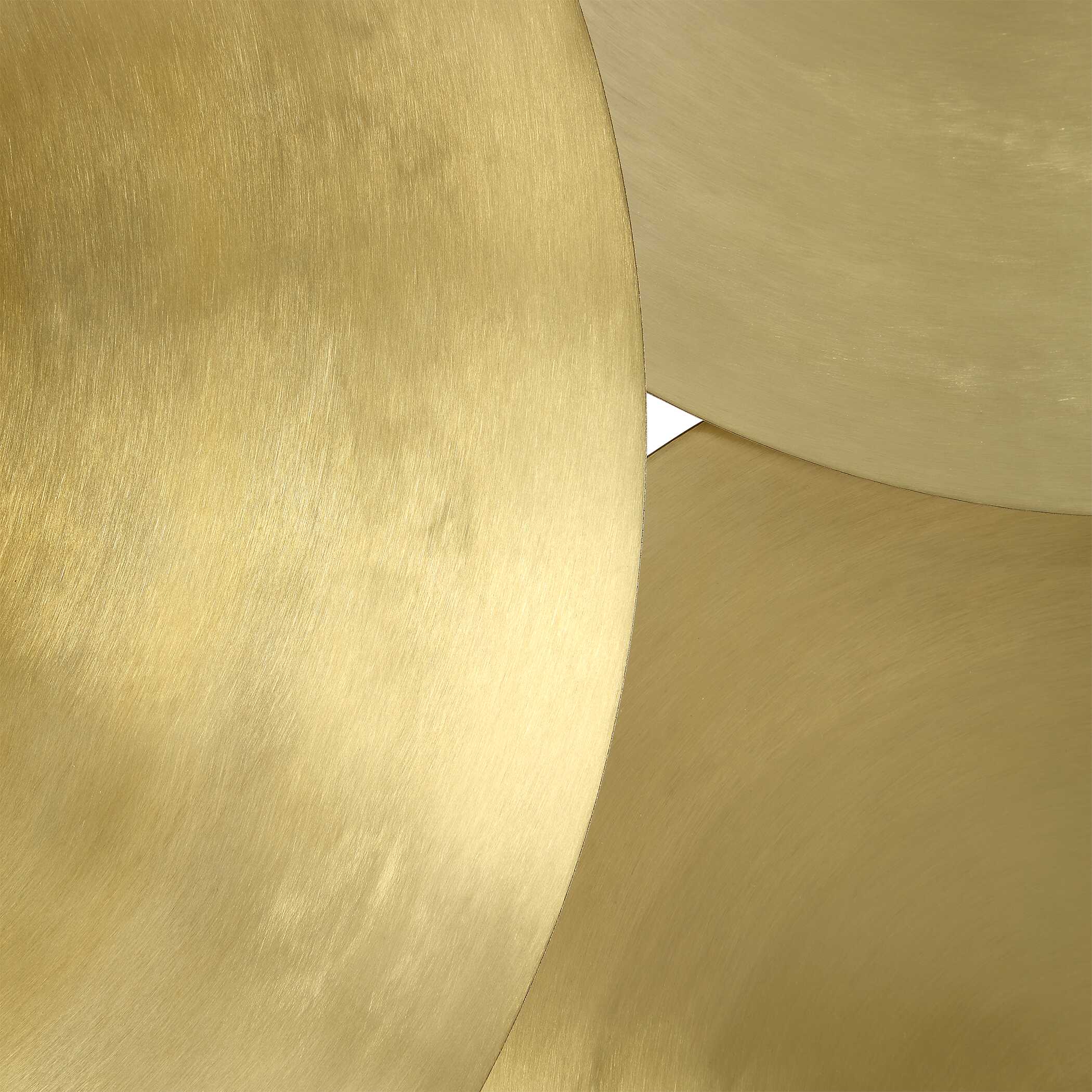 Uttermost Cymbalic Round Brass Wall Art Set/3