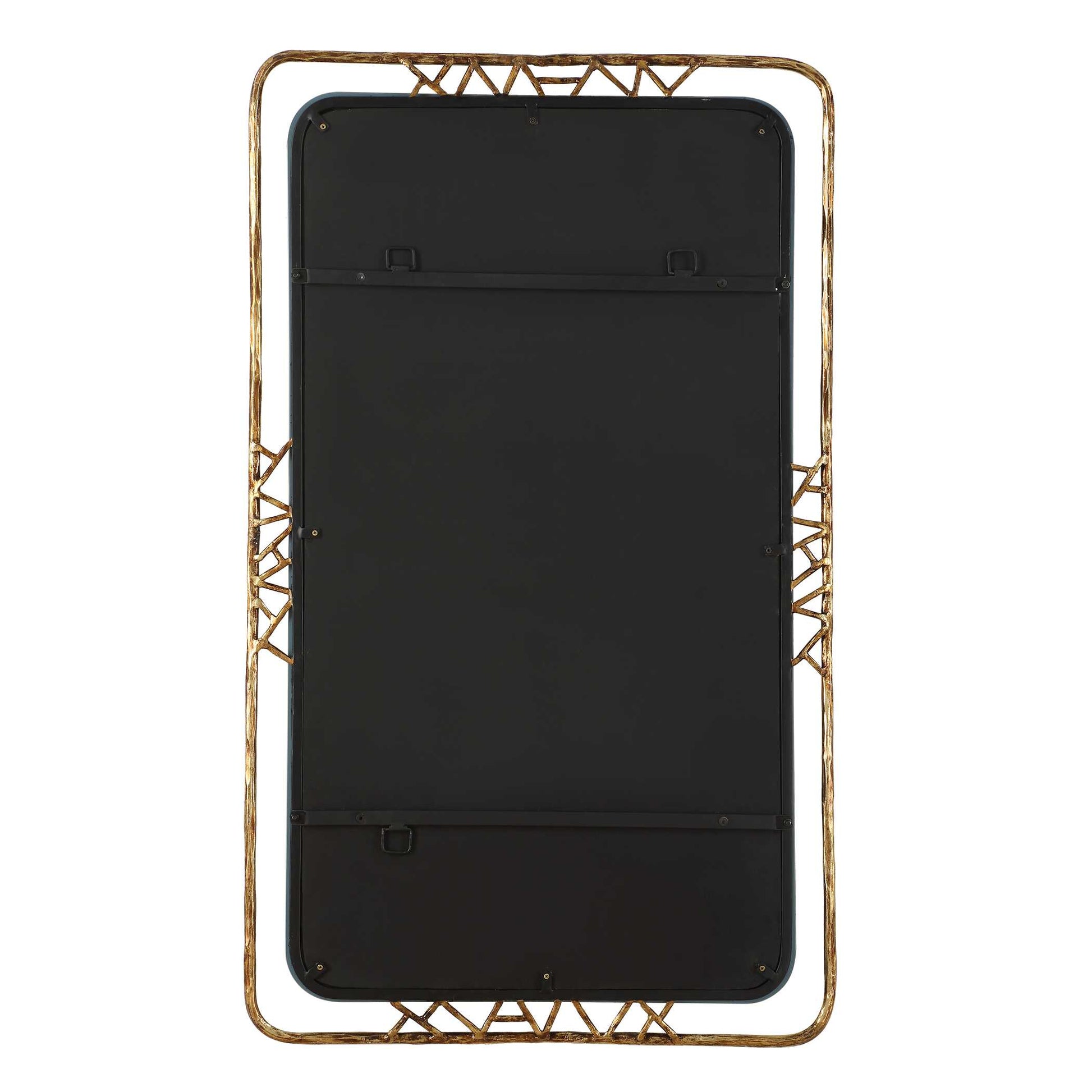 Uttermost Tahoma Antiqued Gold Mirror