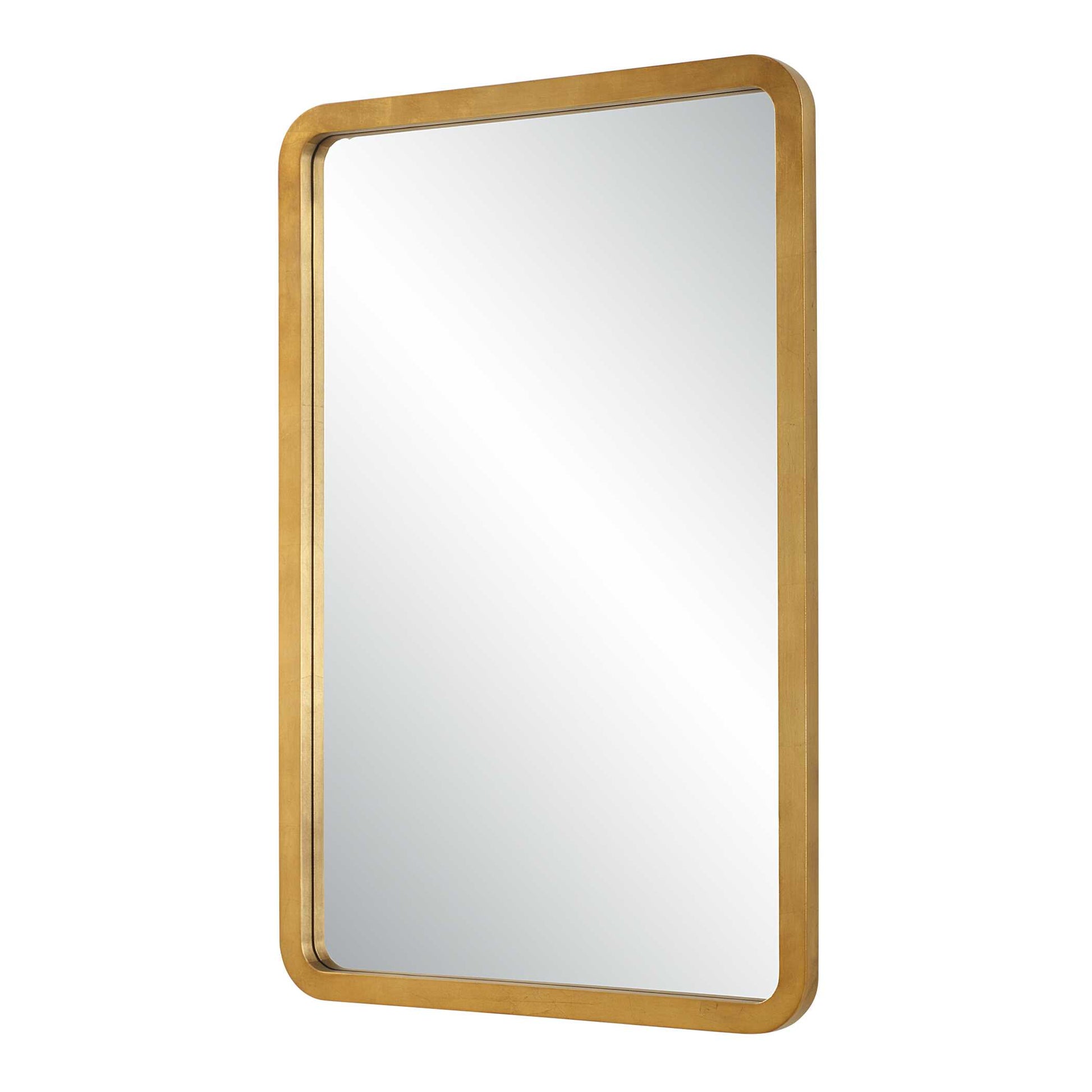 Sabino Round Gold Wall Mirror