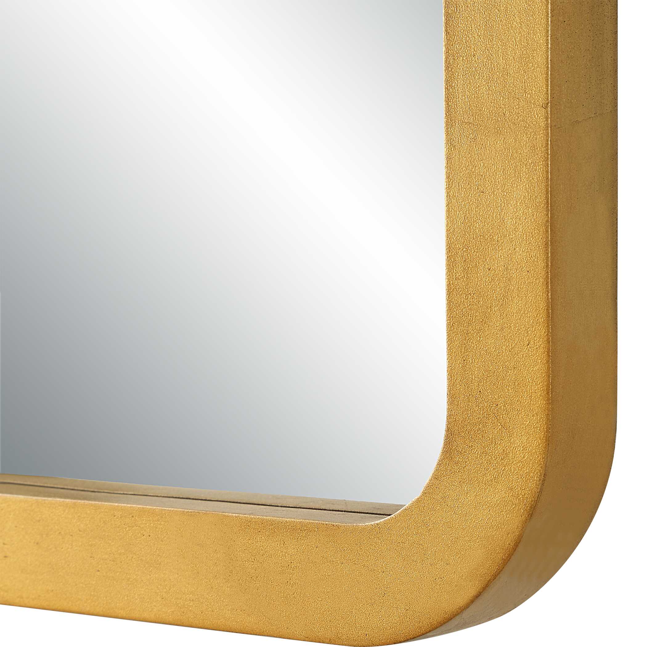 Sabino Round Gold Wall Mirror