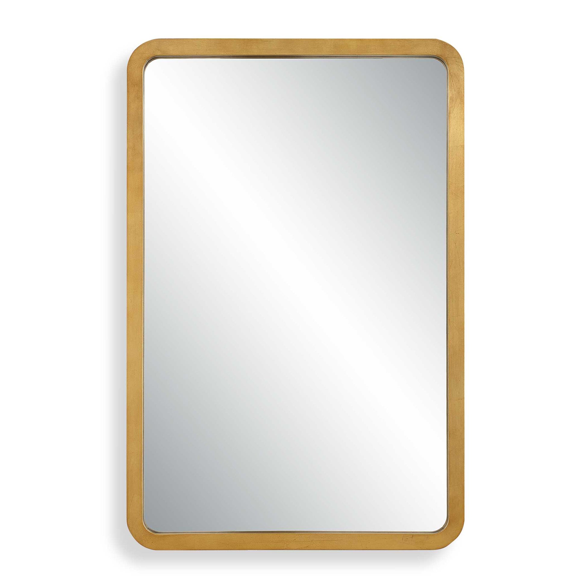 Sabino Round Gold Wall Mirror
