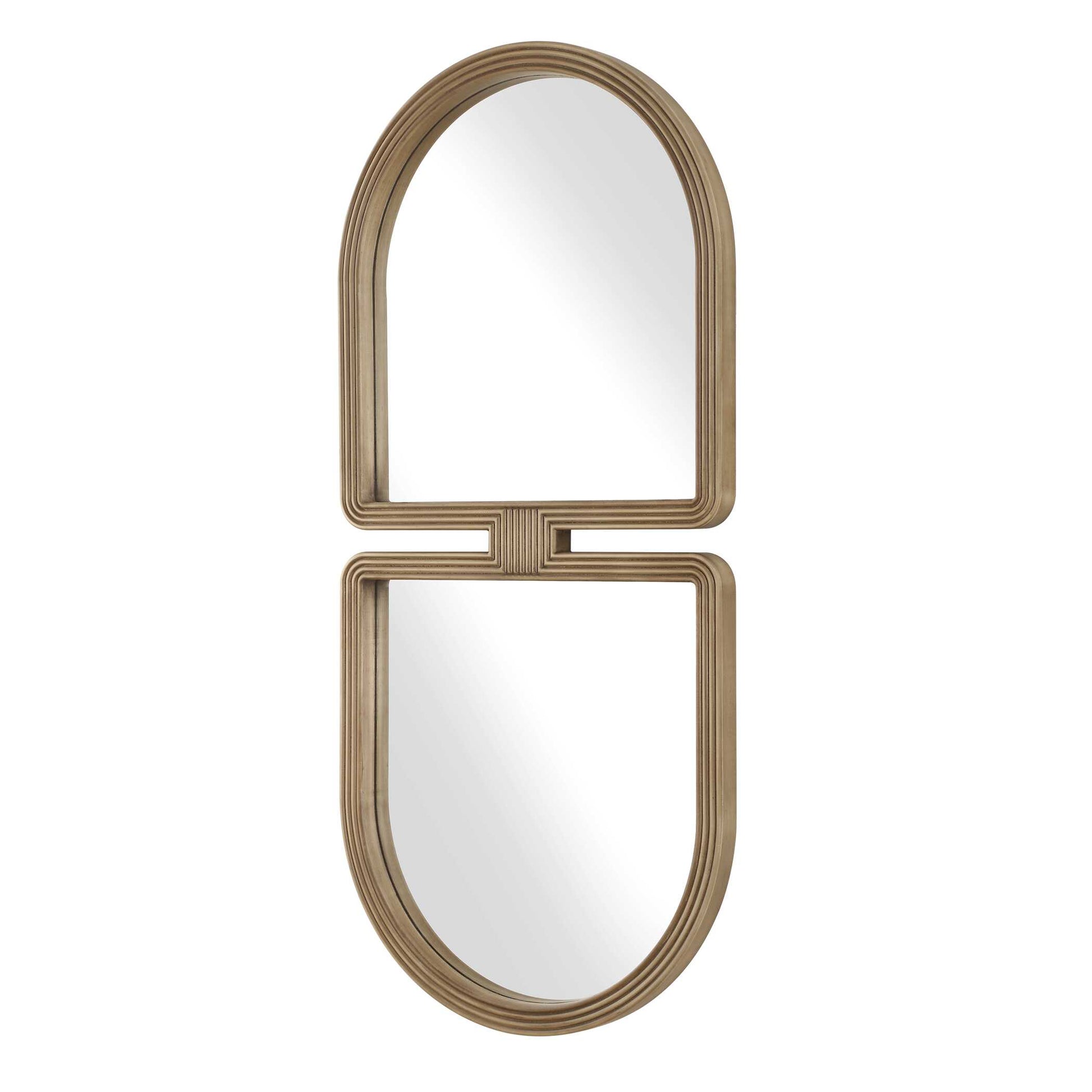 Uttermost Jacques Art Deco Gold Mirror
