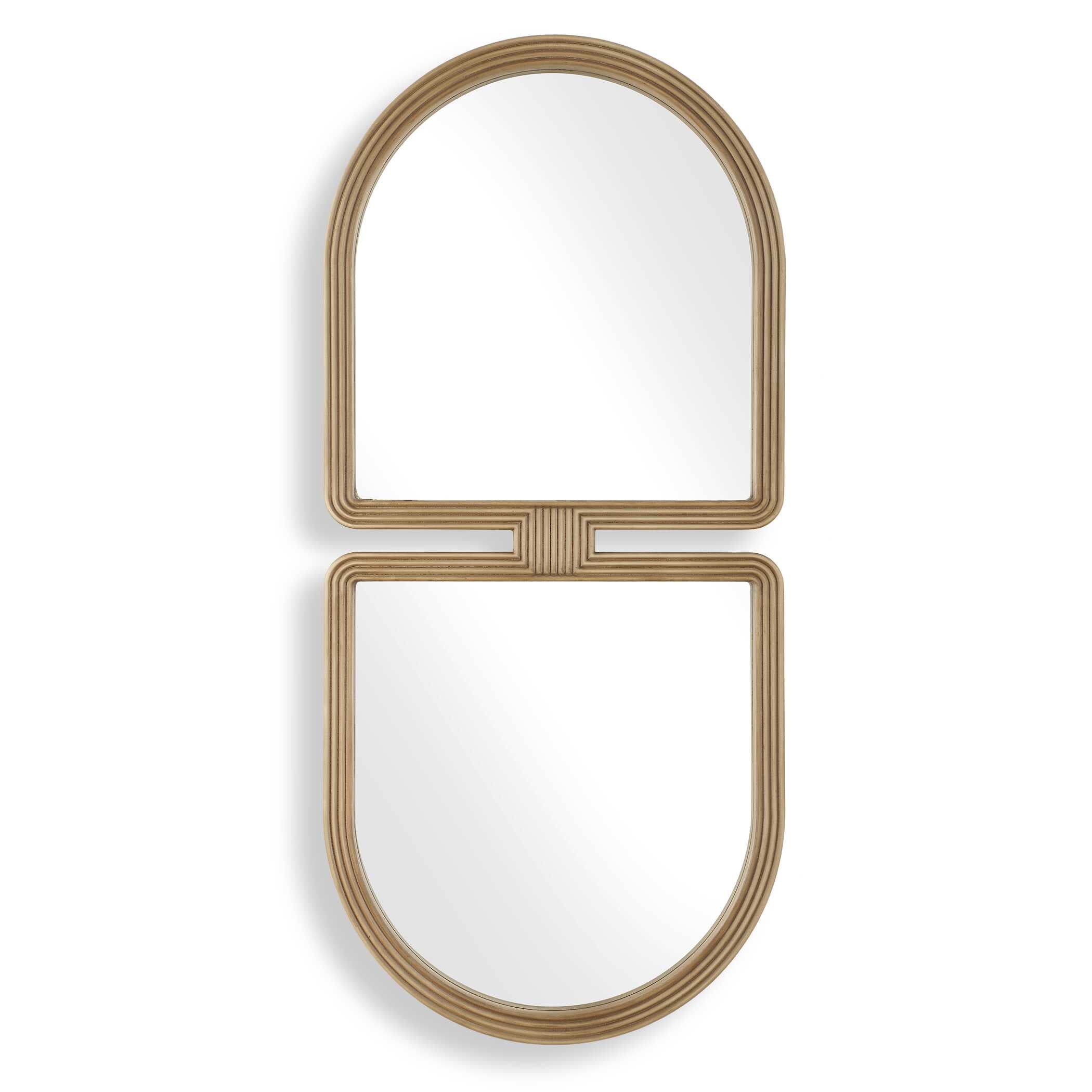 Uttermost Jacques Art Deco Gold Mirror
