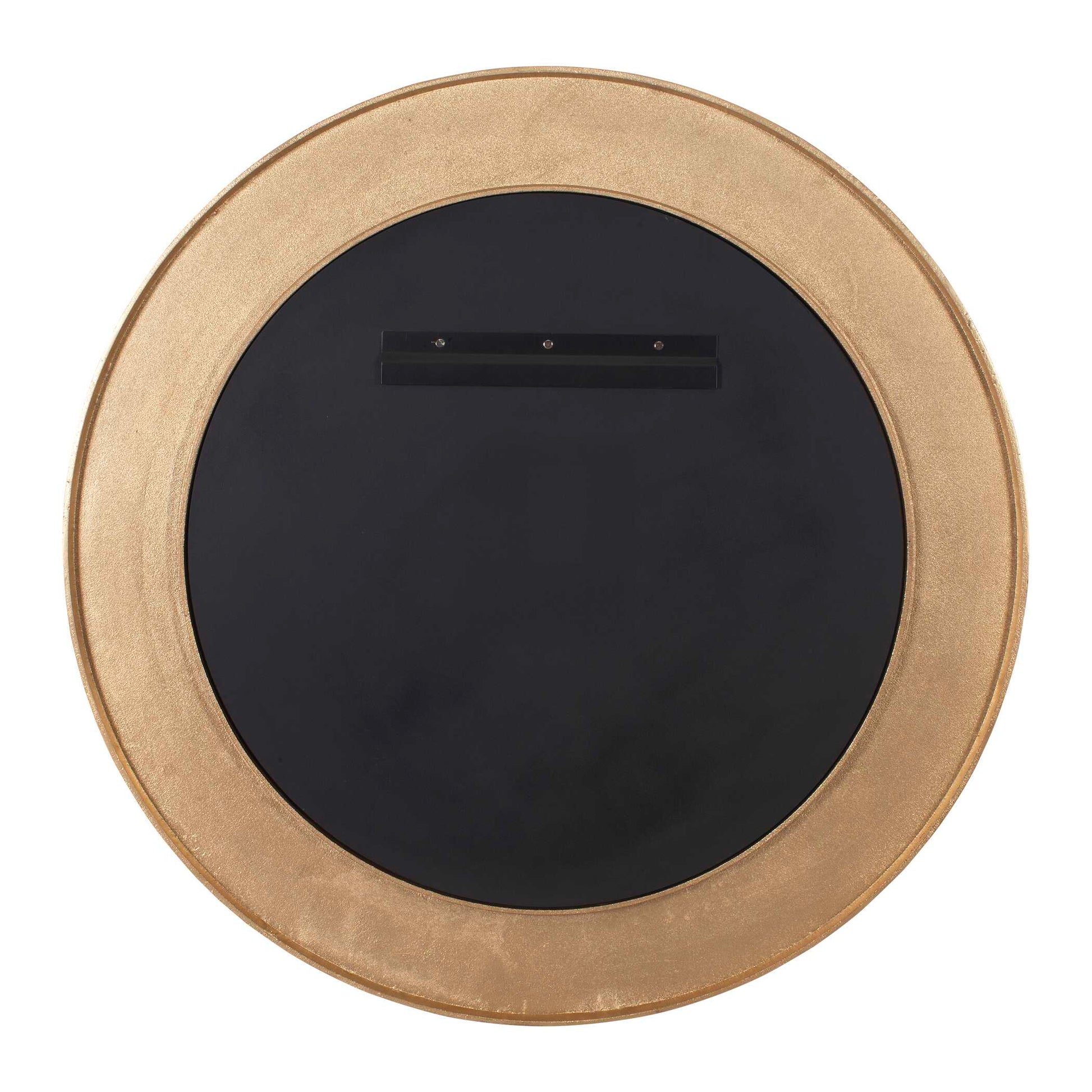Uttermost Tano Antique Brass Round Mirror