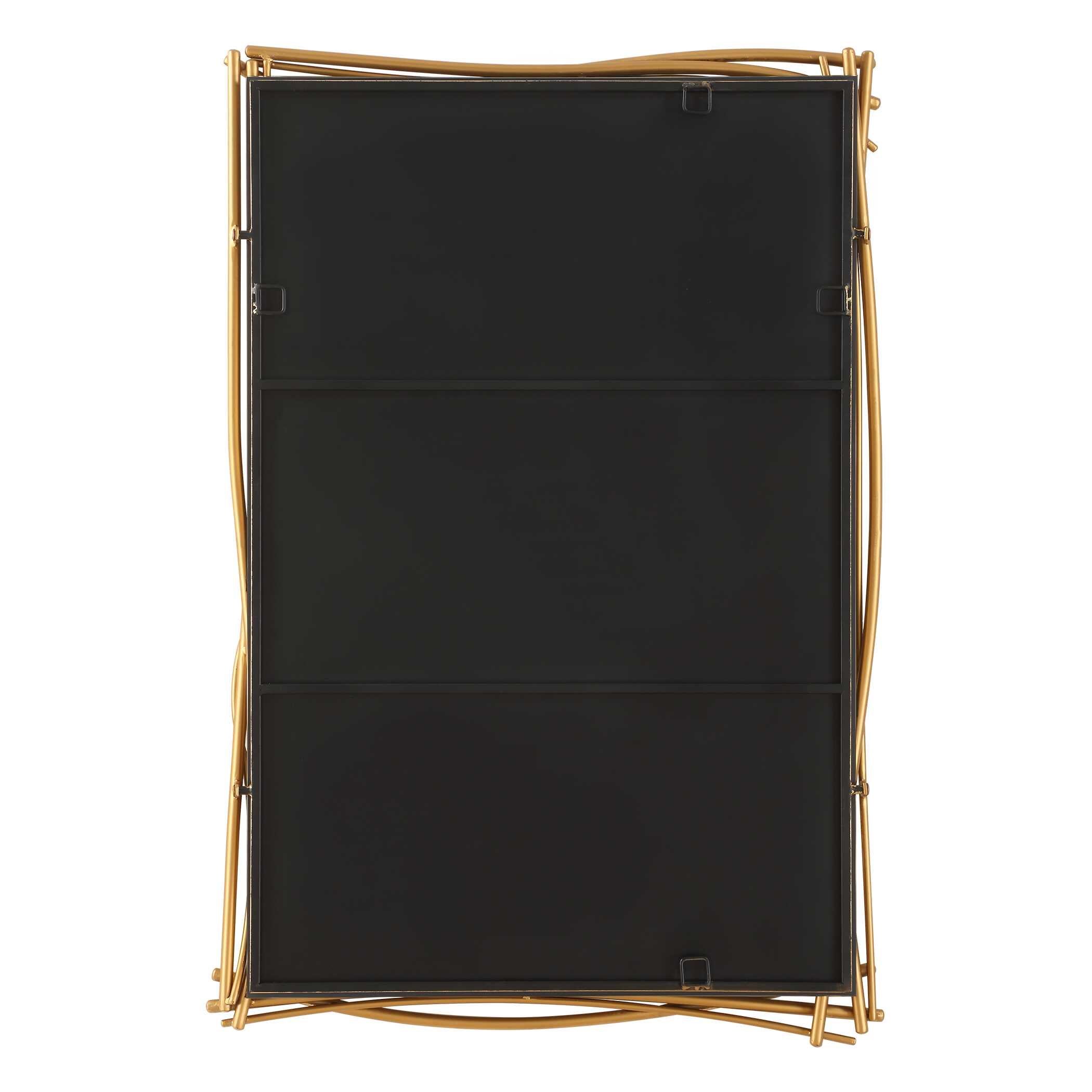 Uttermost Curved Branches Gold Mirror