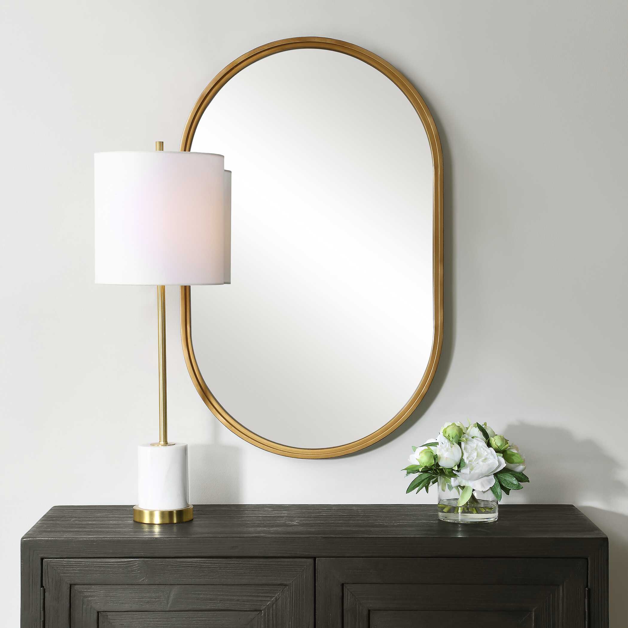 Yardley Gold Iron Wall Mirror