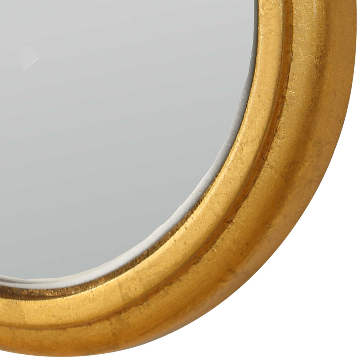 Doriath Scalloped Gold Wall Mirror