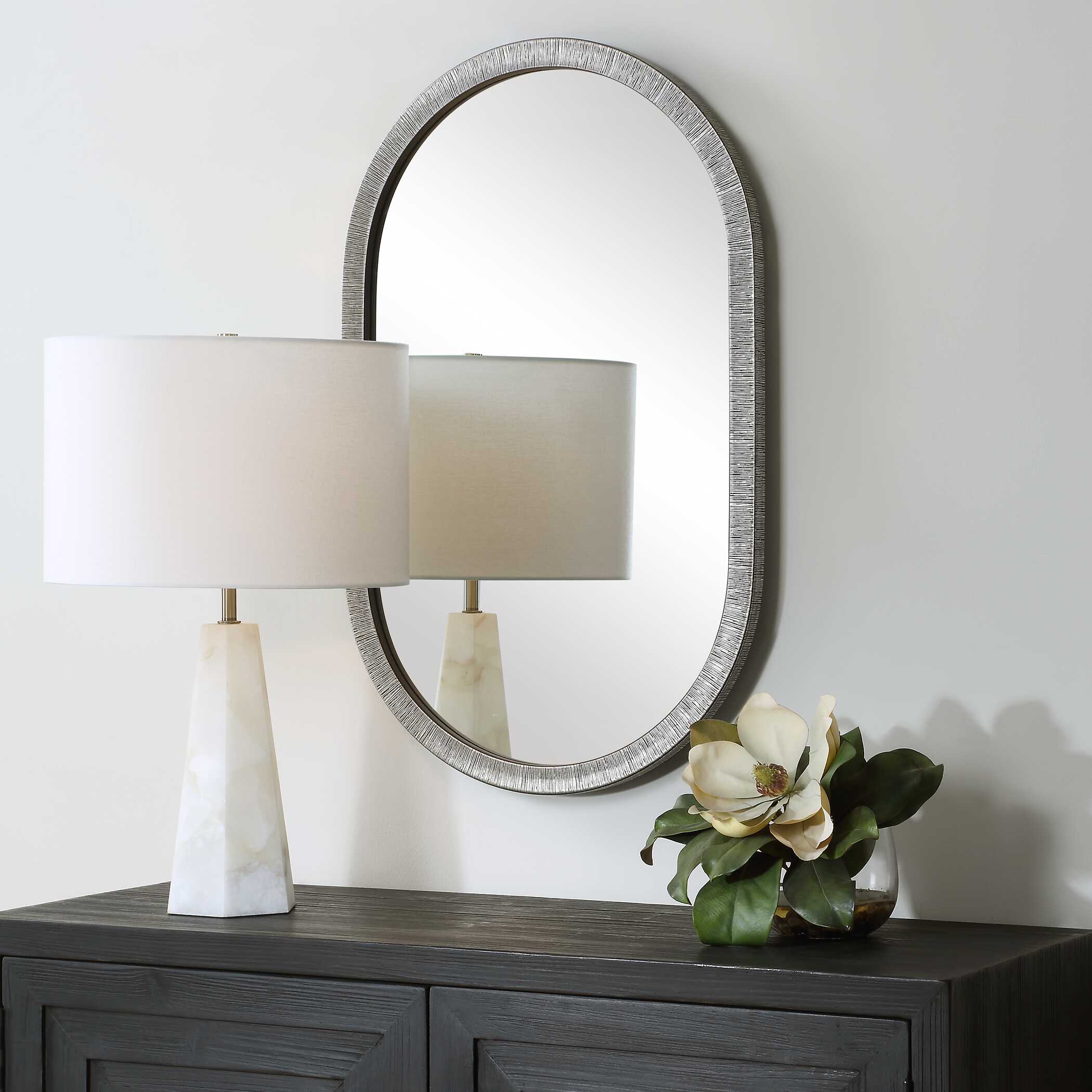 Gwendal Silver Wall Mirror