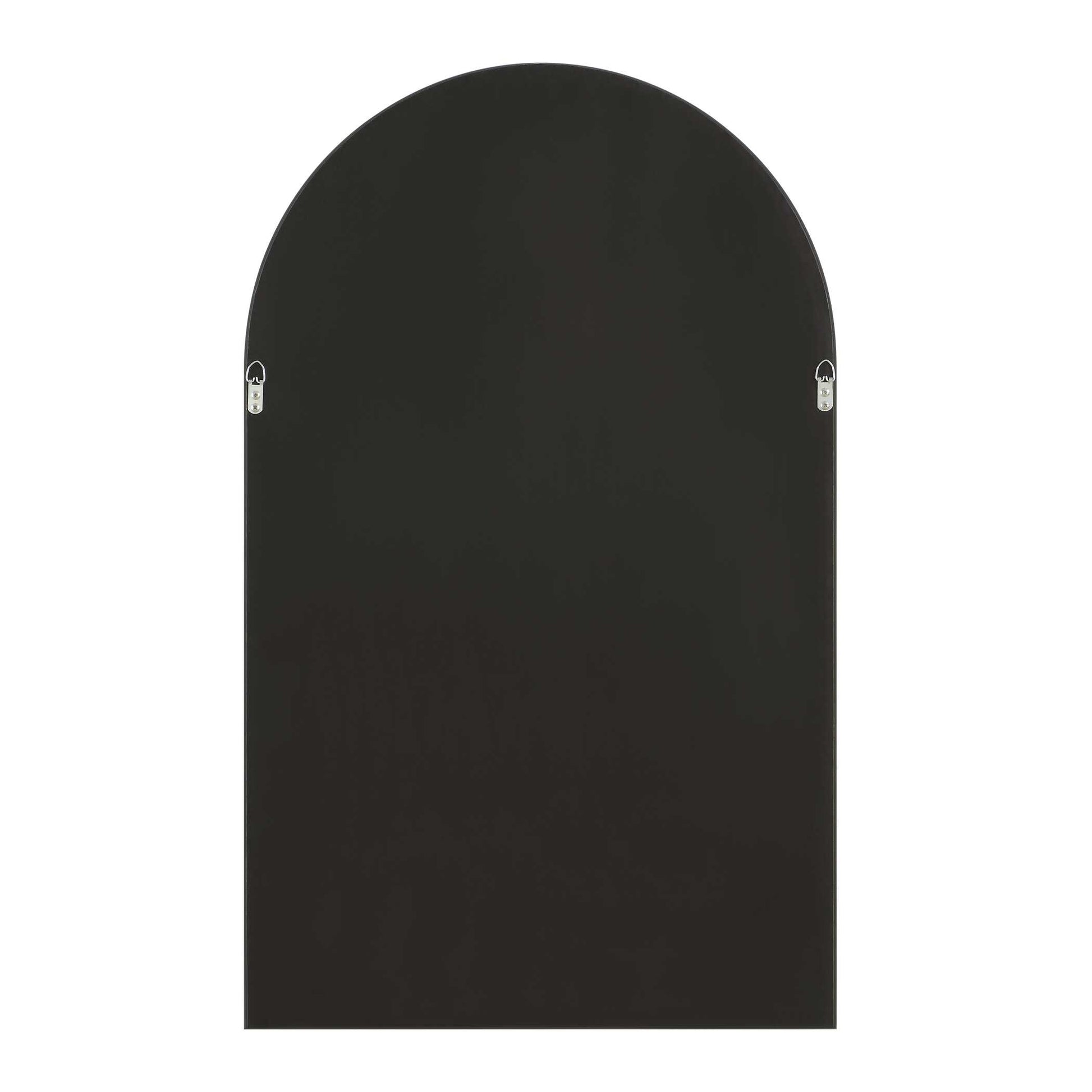 Havenridge Arched Black Wall Mirror