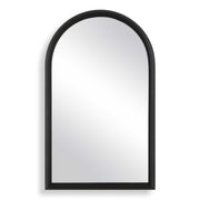 Havenridge Arched Black Wall Mirror