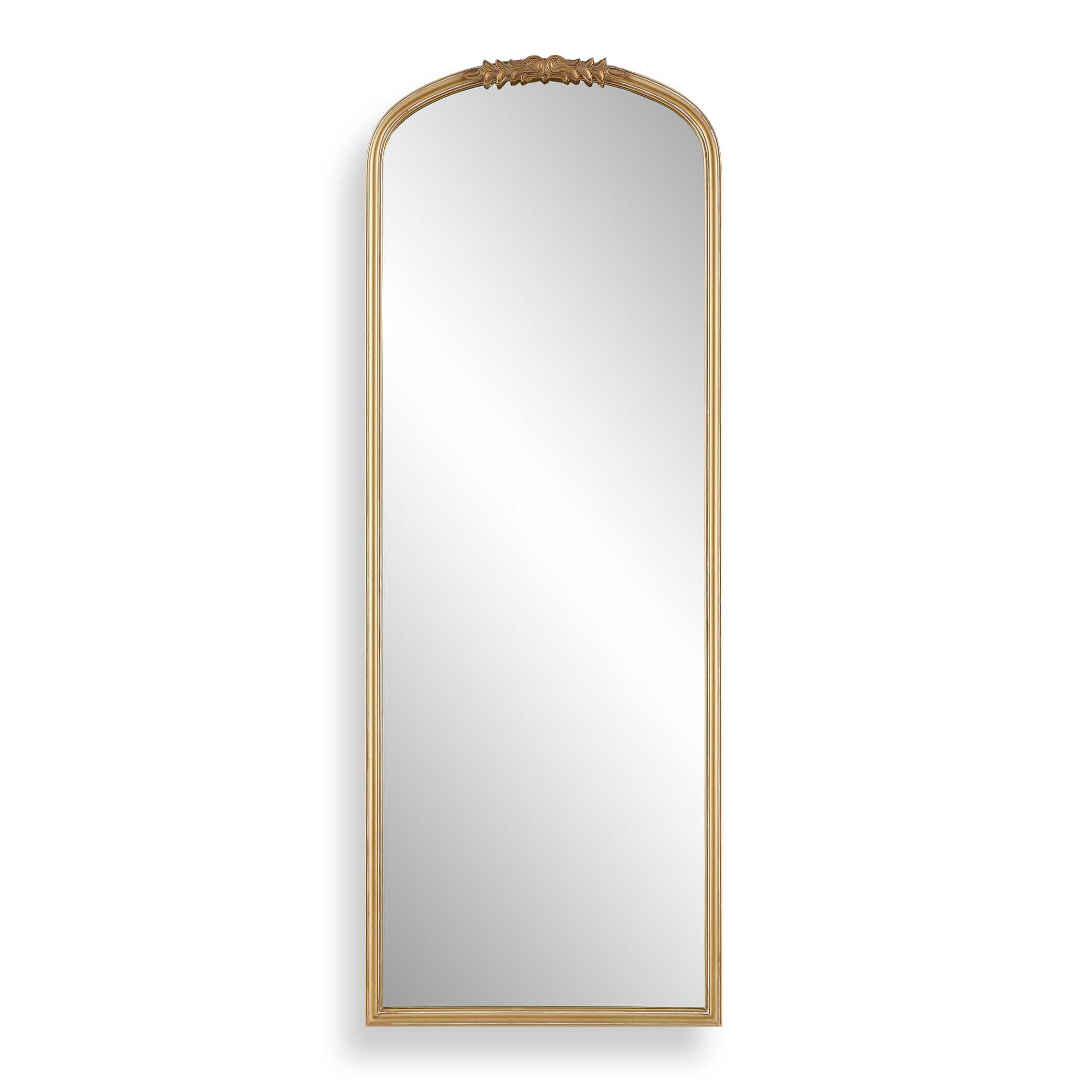 Ilaria Arched Antique Gold Wall Mirror