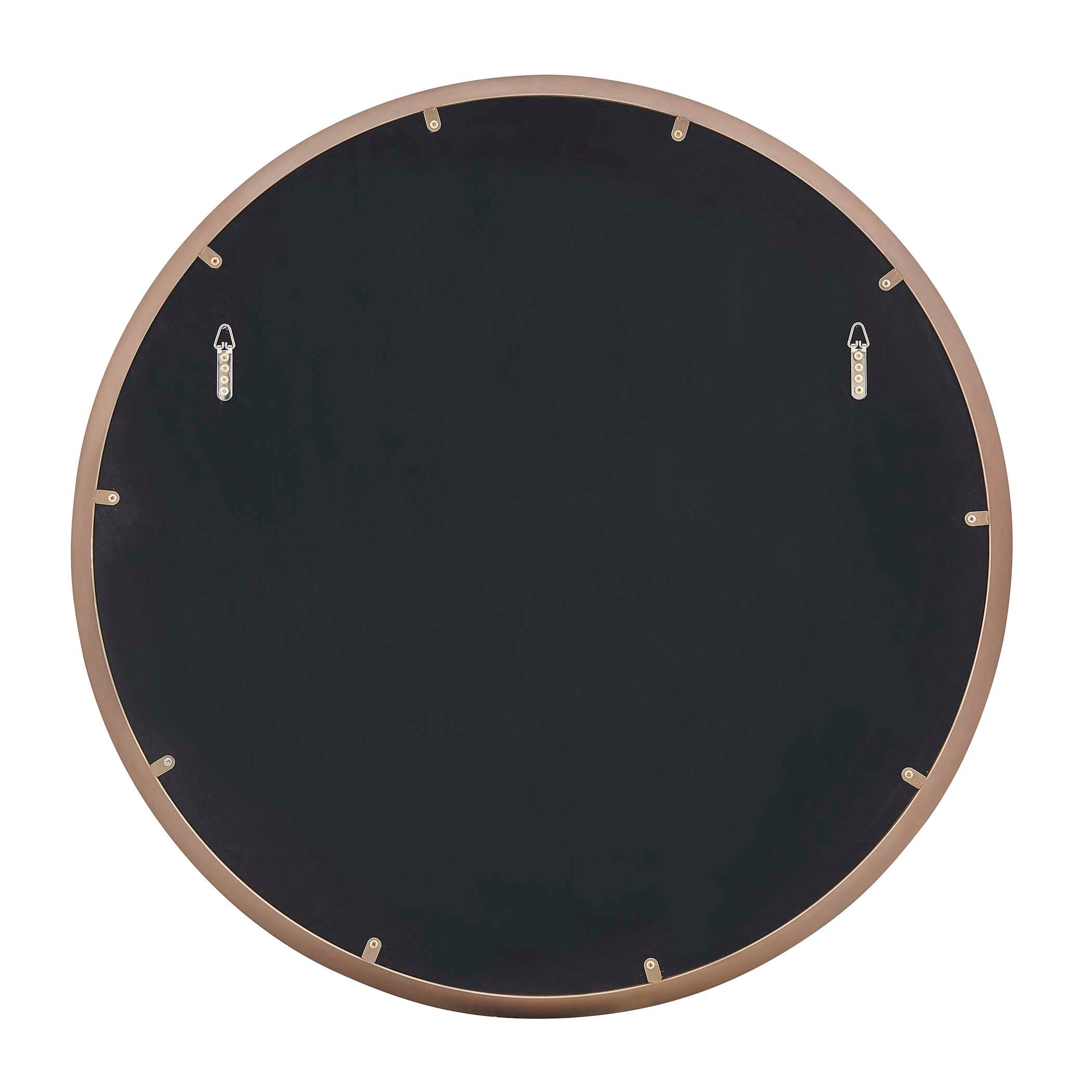 Uttermost Torrado Round Bronze Mirror