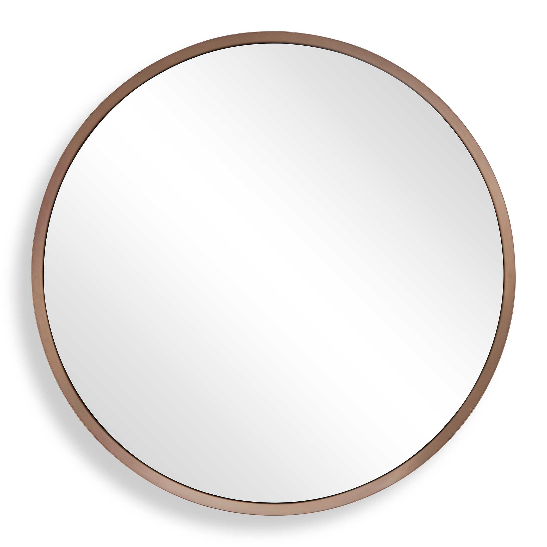 Uttermost Torrado Round Bronze Mirror