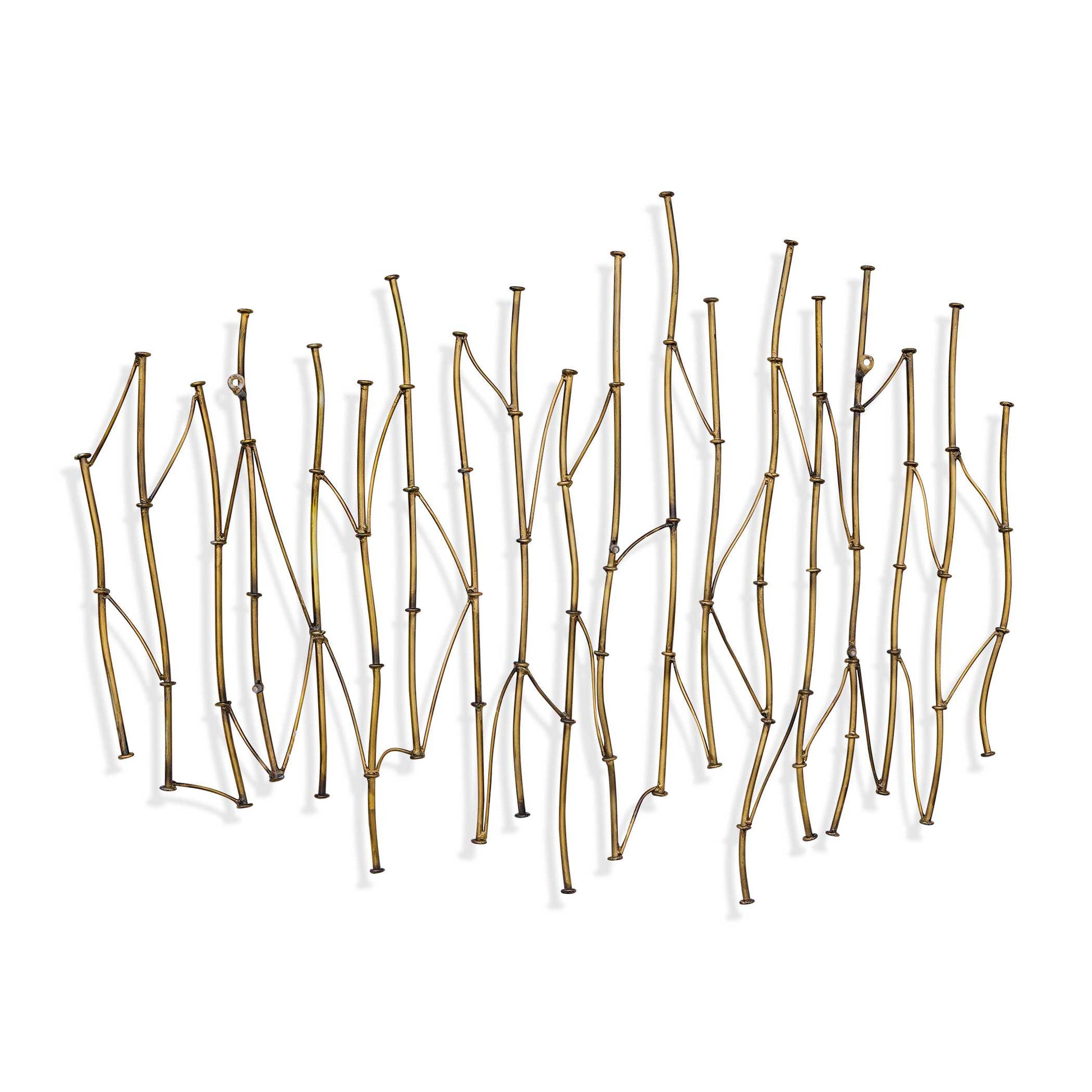 Uttermost Nature's Rhythm Gold Metal Wall Decor