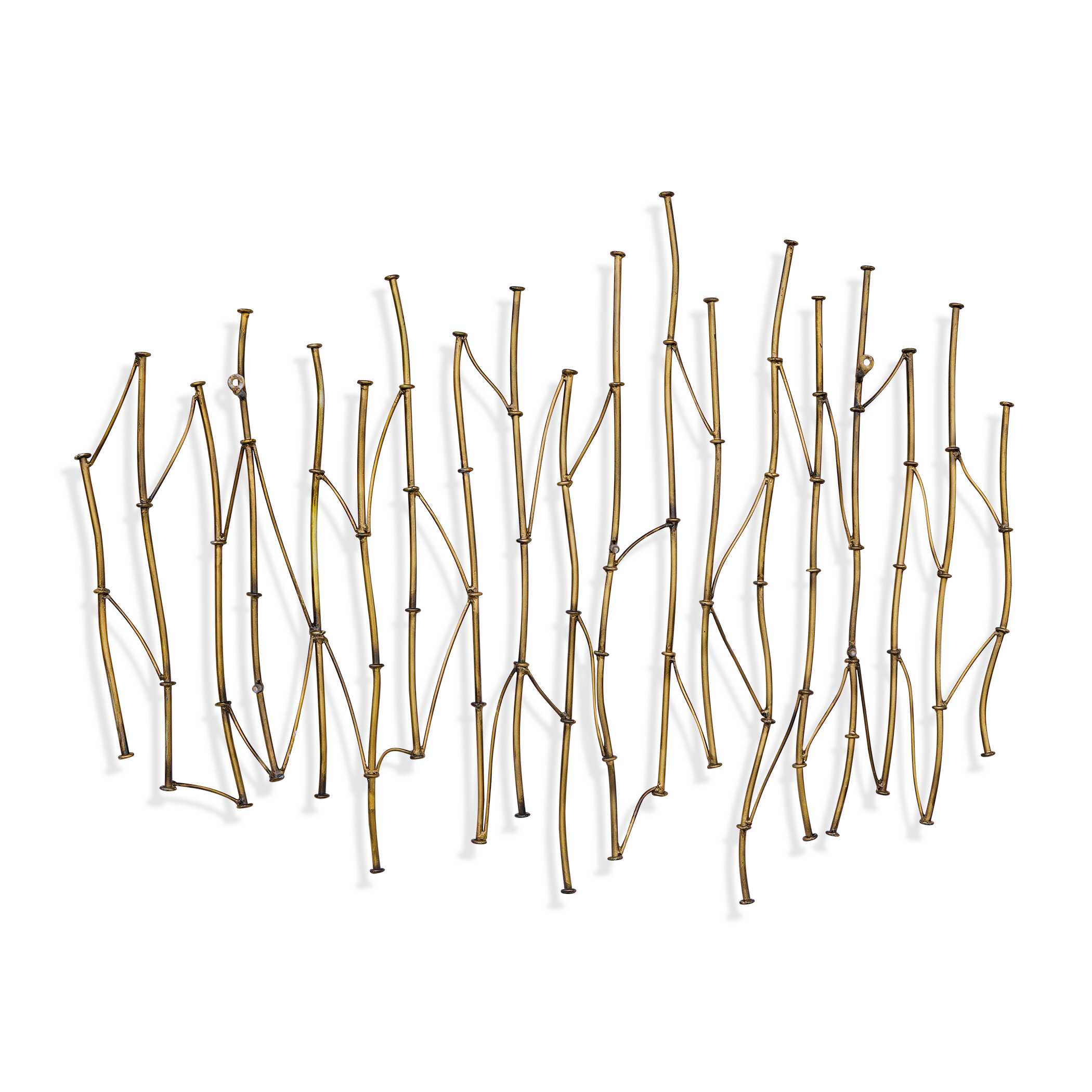 Uttermost Nature's Rhythm Gold Metal Wall Decor