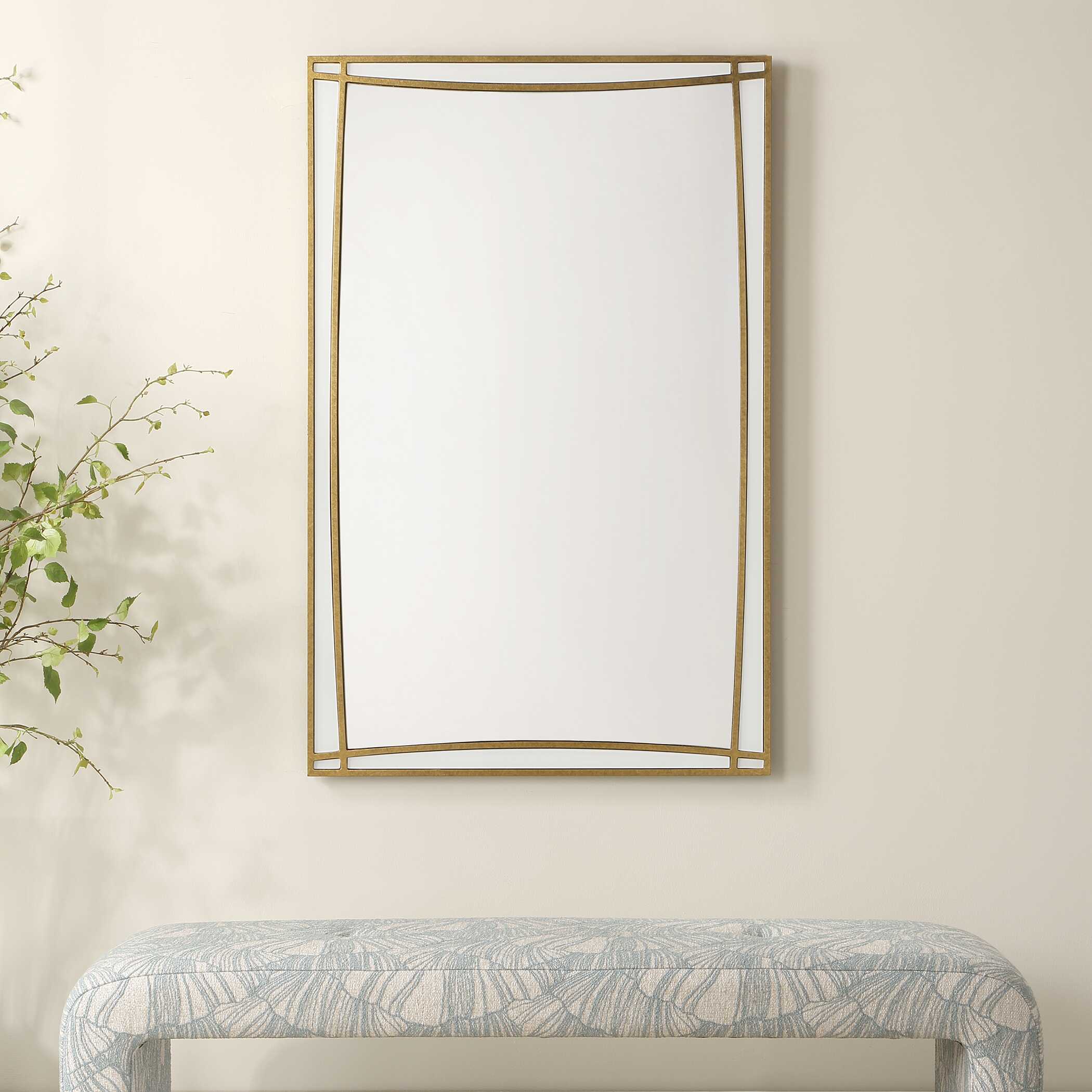 Uttermost Florence Antique Gold Mirror