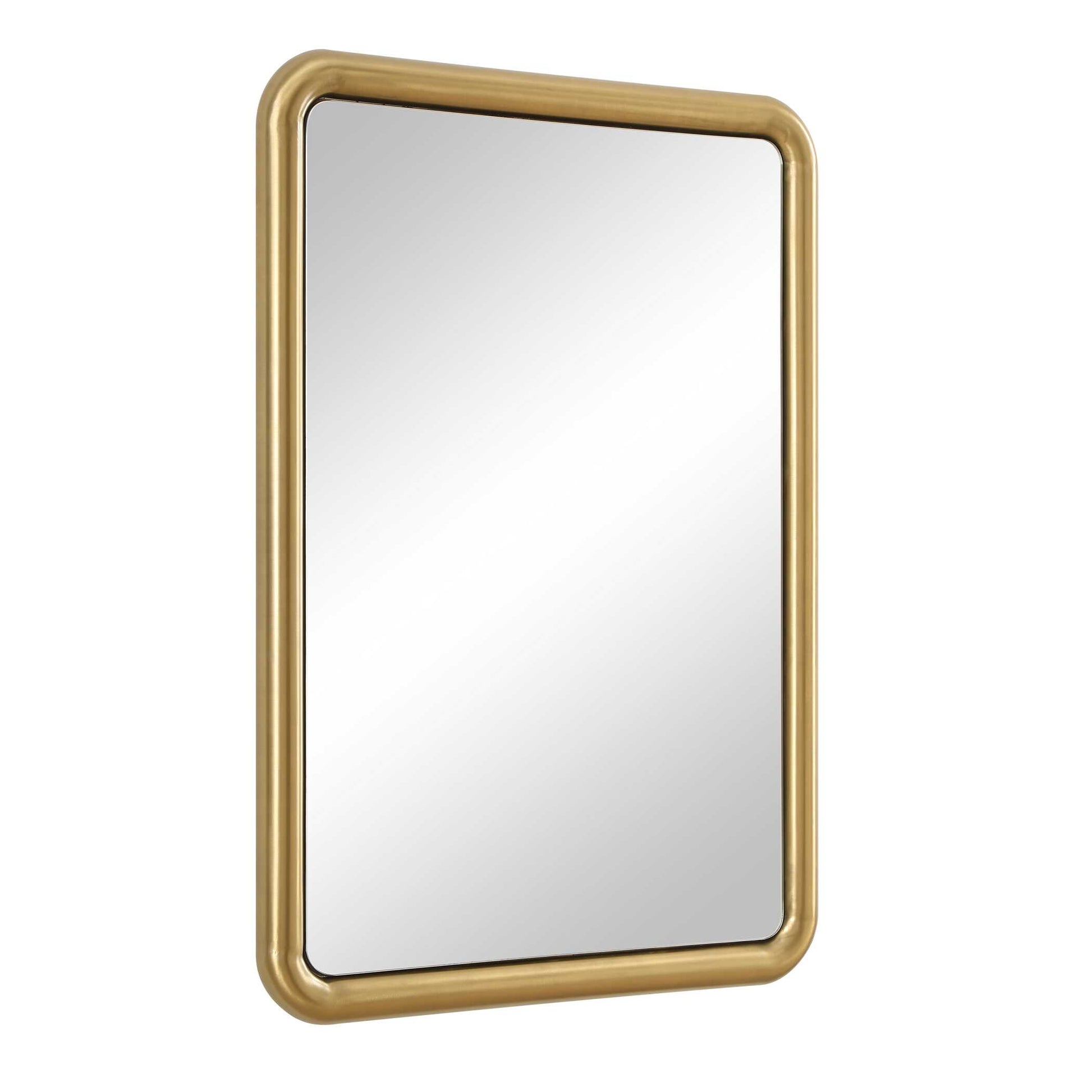 Uttermost Atkinson Modern Brass Mirror