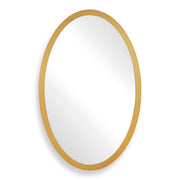 Uttermost Elstree Antique Brass Oval Mirror