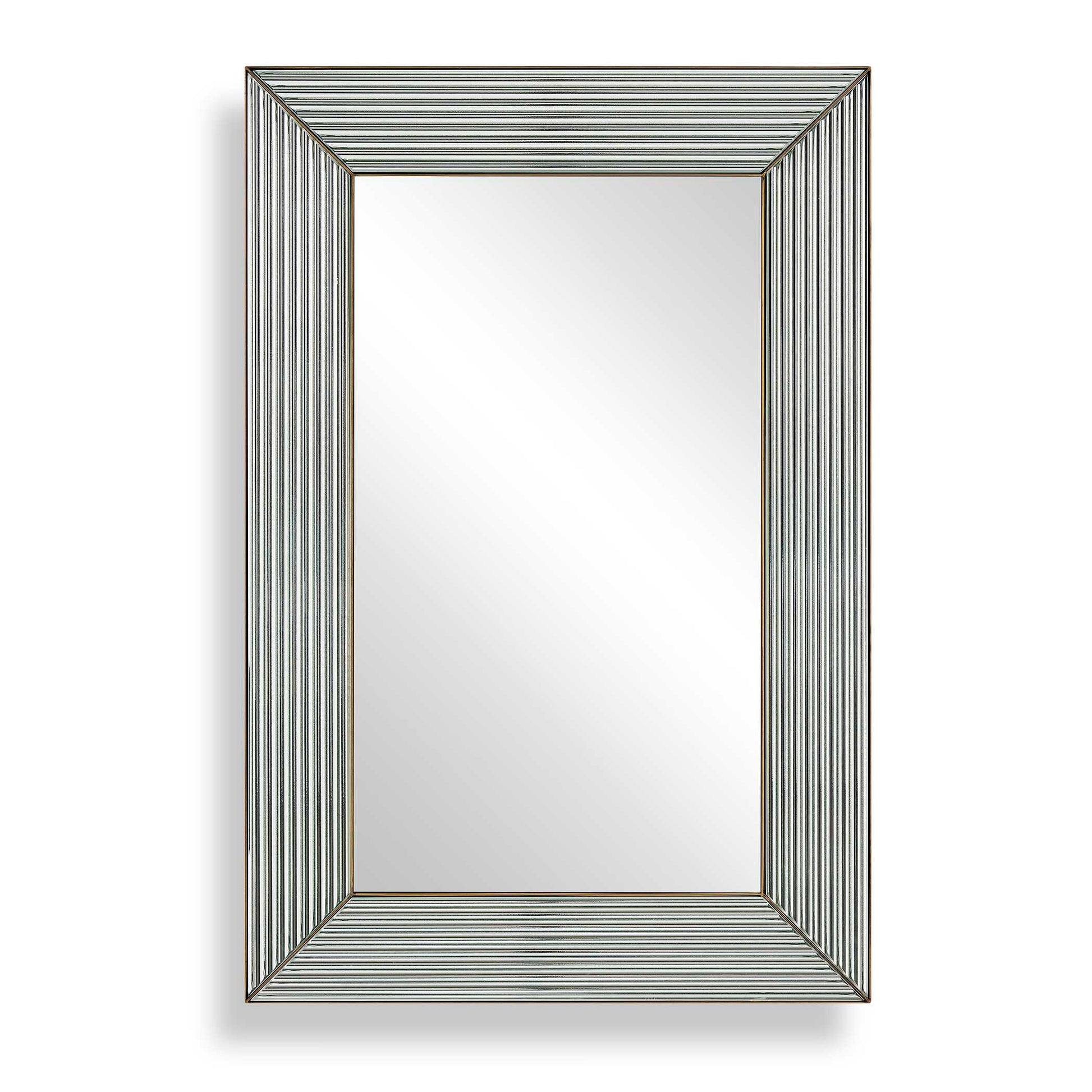 Uttermost Illuminate Antique Brass Mirror