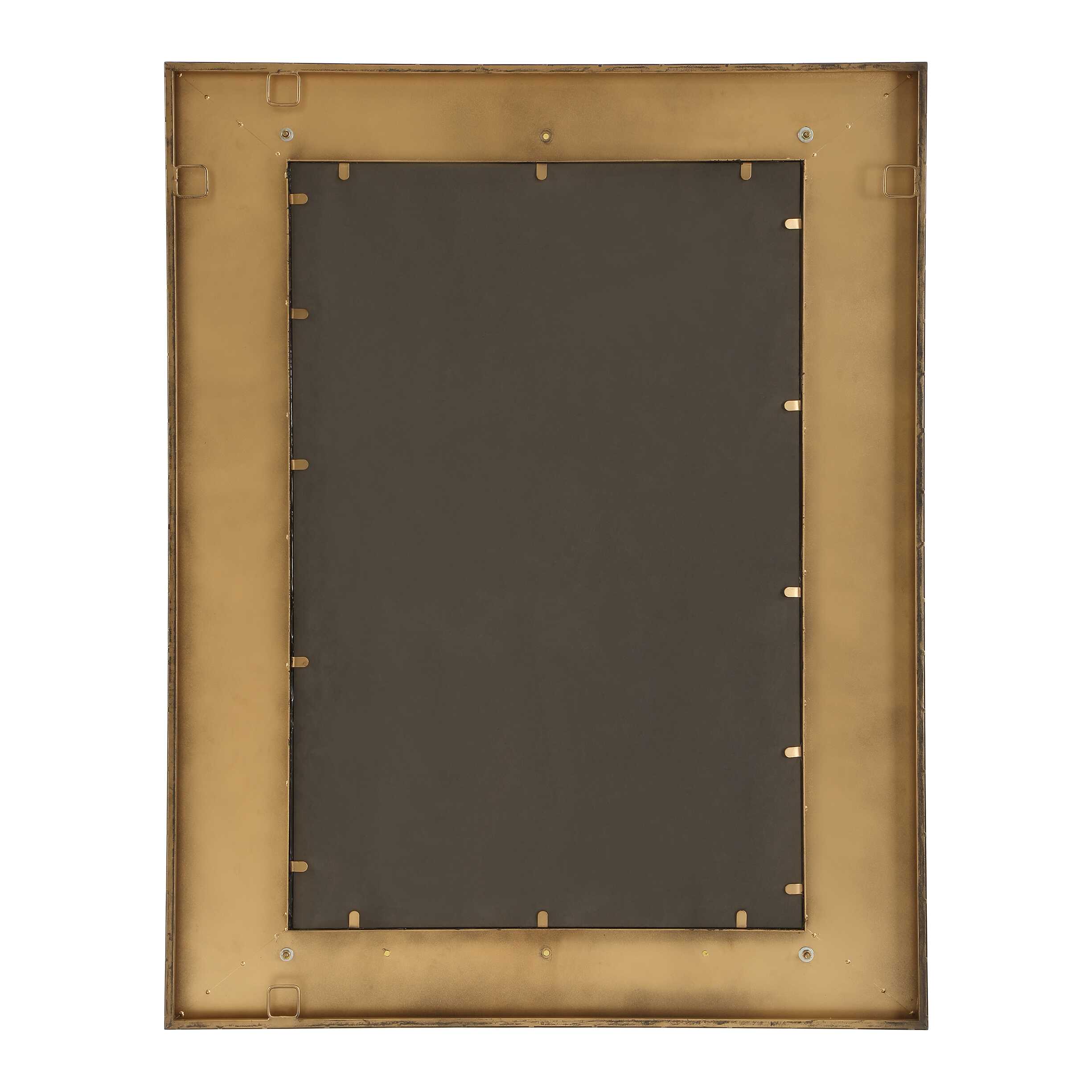 Uttermost Around The Bend Golden Bronze Mirror