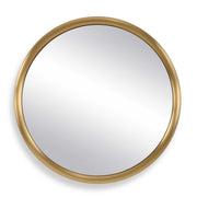 Uttermost Atkinson Modern Brass Round Mirror