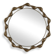 Uttermost Remolino Round Bronze Mirror