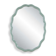 Uttermost Isly Robin's Egg Blue Oval Mirror