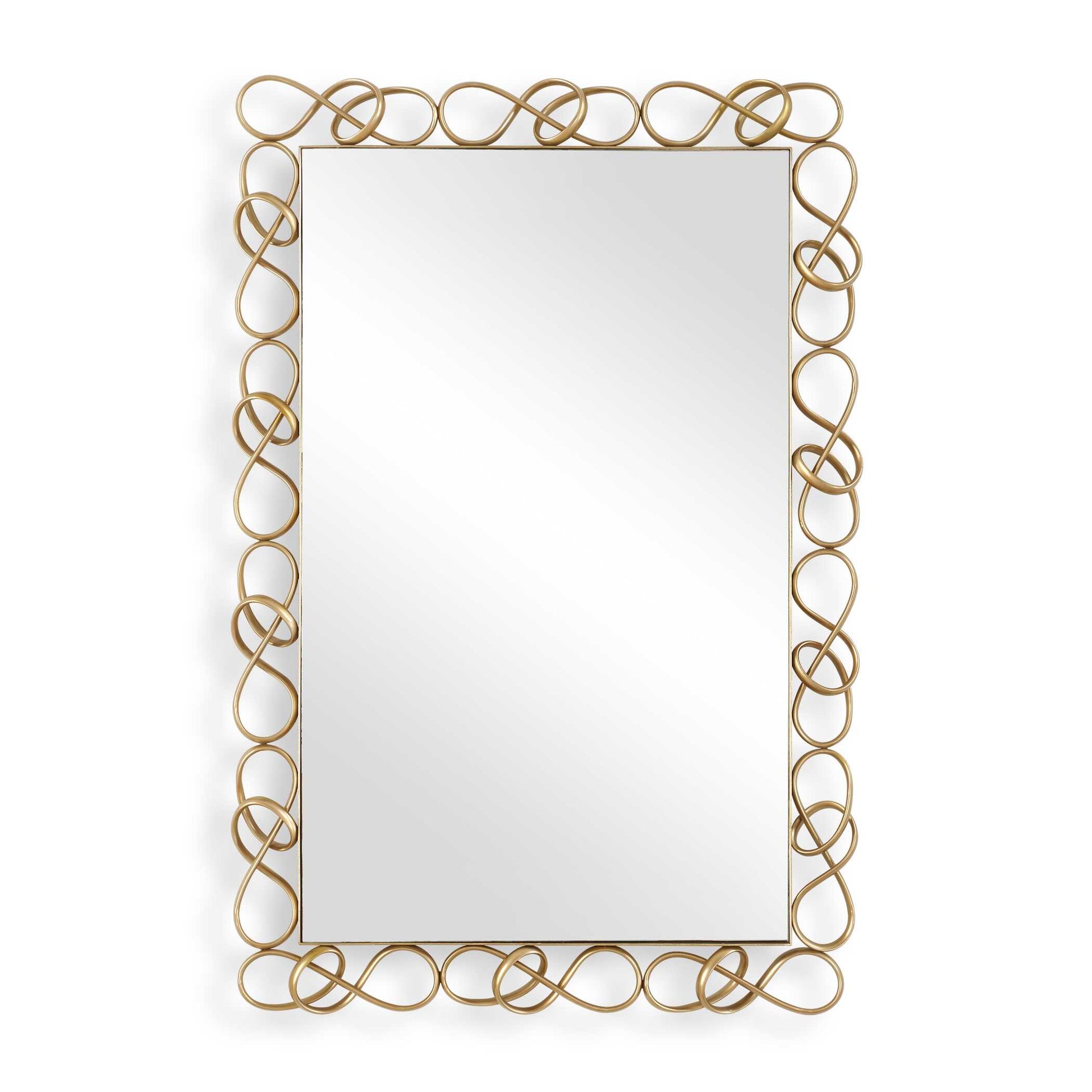 Uttermost Twist It Antique Brass Mirror