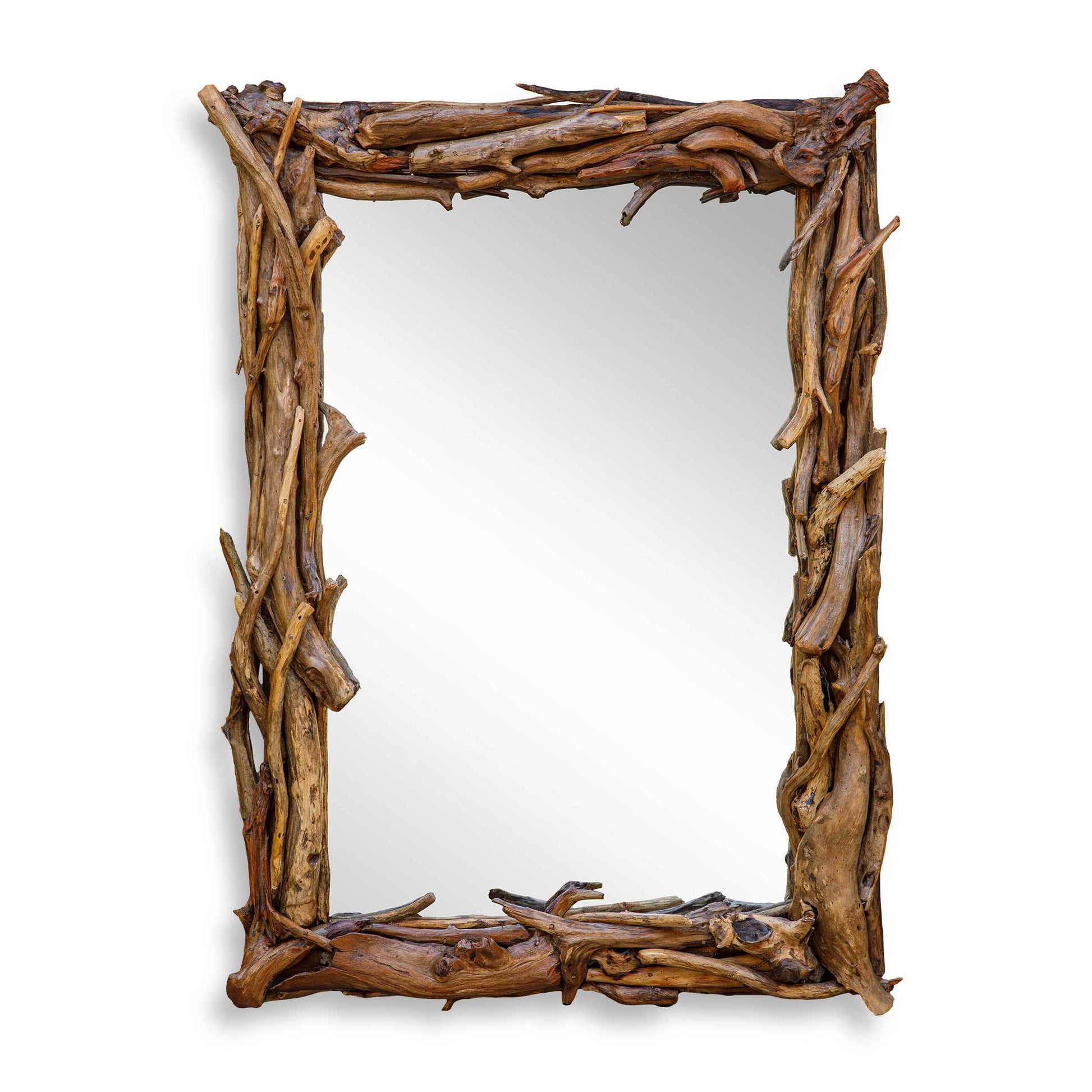 Uttermost Rooted Reflection Natural Mirror